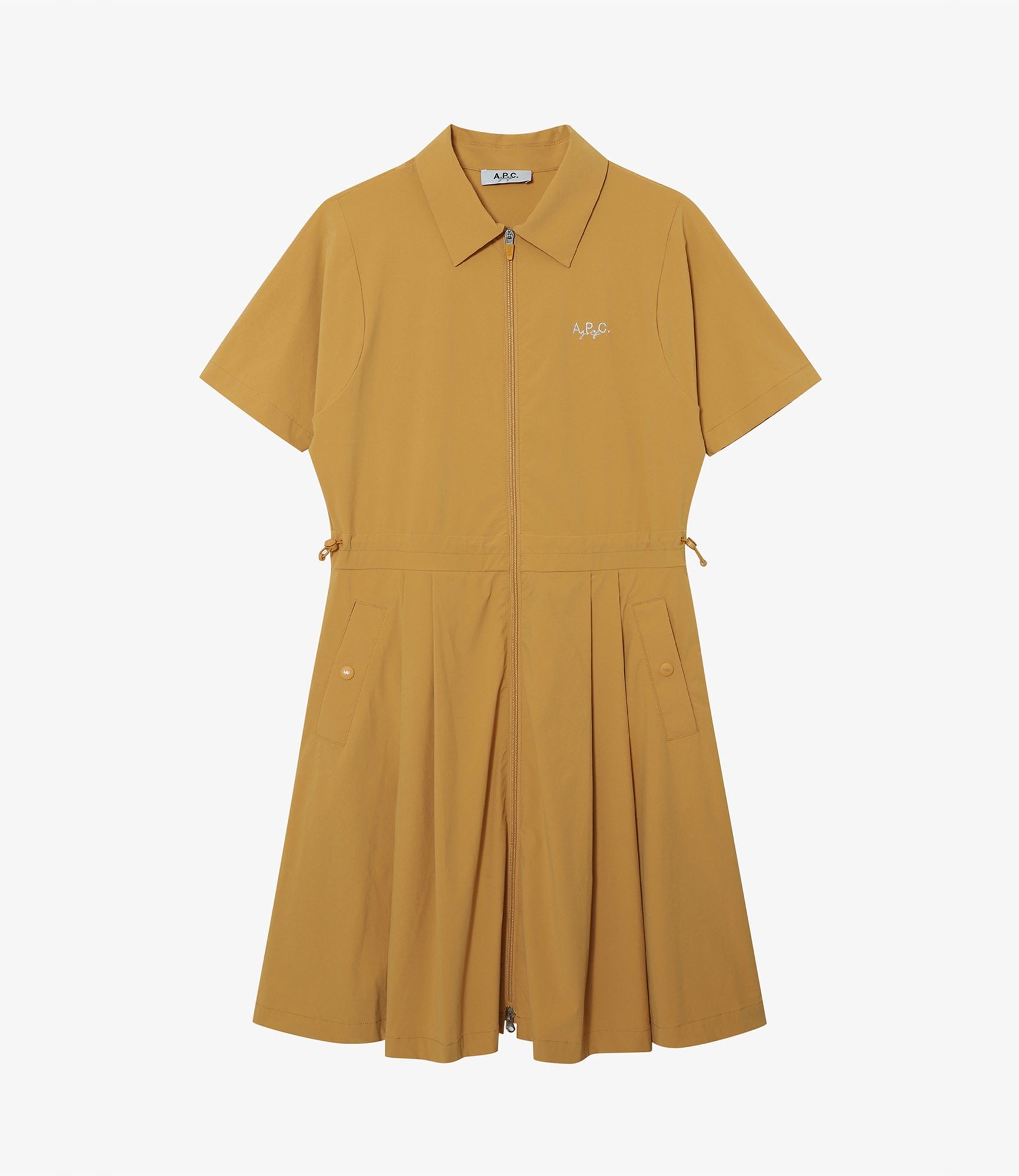 希少✨ A.P.C. アーペーセー シャツワンピース ベルト ボウタイ 総柄 M Alice ワンピース｜FEMME / ROBES,COMBINAISON｜A.P.C.