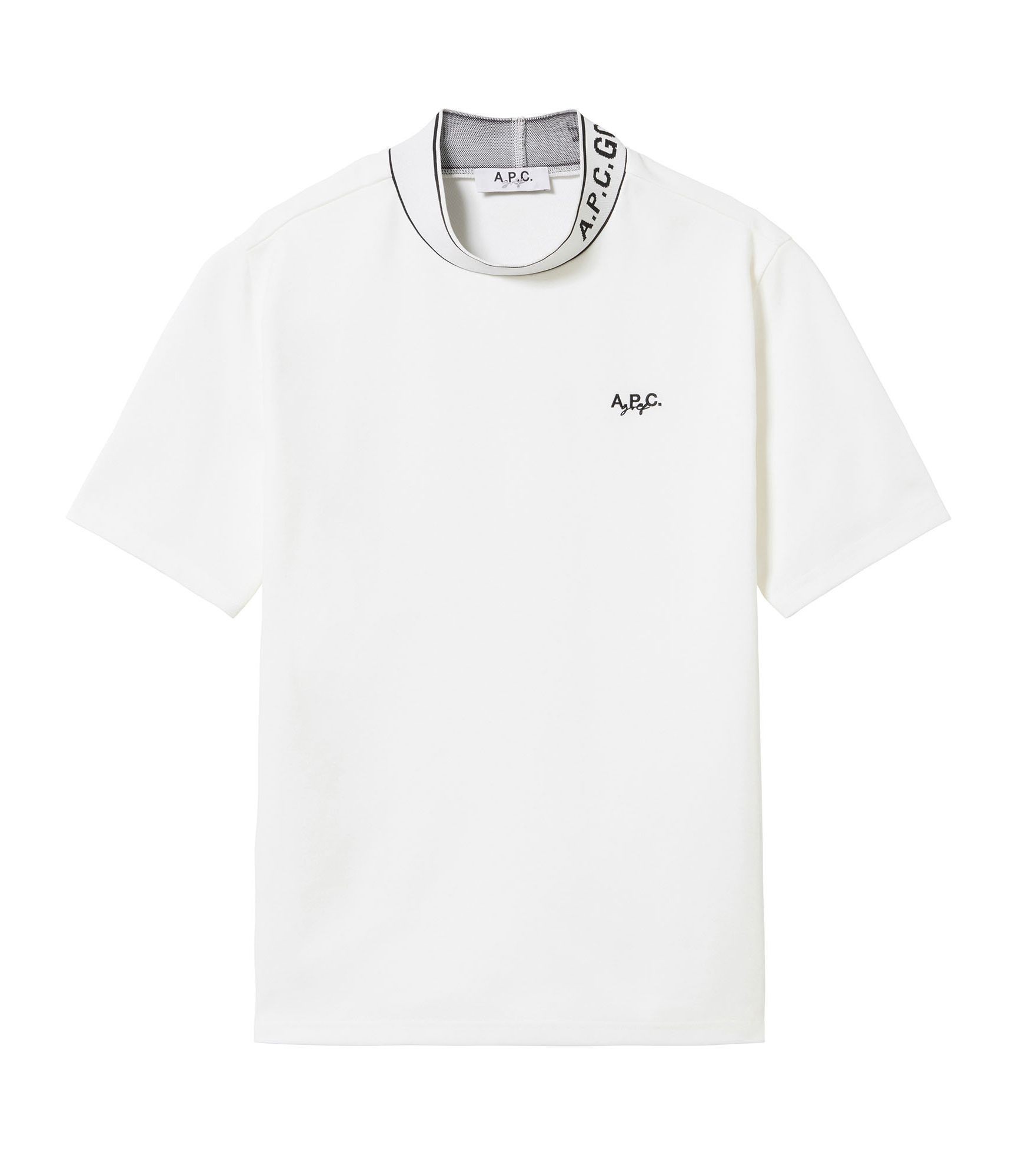 日本限定】ロゴモックネックTシャツ|HOMME / T-SHIRTS|A.P.C. | アー 日本限定】ロゴモックネックTシャツ|HOMME / T-SHIRTS|A.P.C. | アー