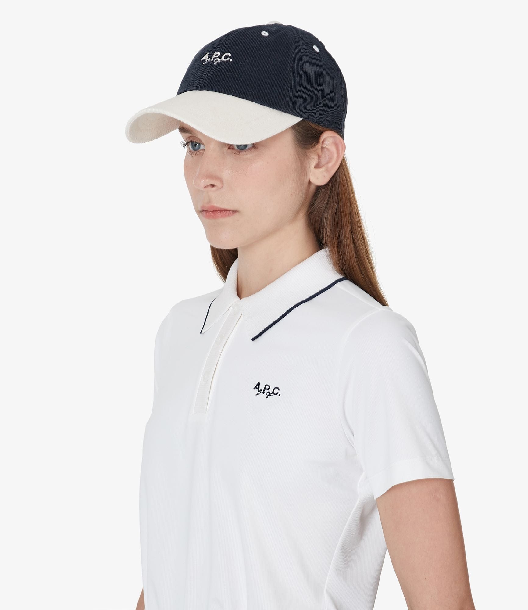 【タグ付】A.P.C. GOLF Lena two-tone Ball Cap Lena ツートーン ボールキャップ｜ACC / CAPS / HATS｜A.P.C. | アー