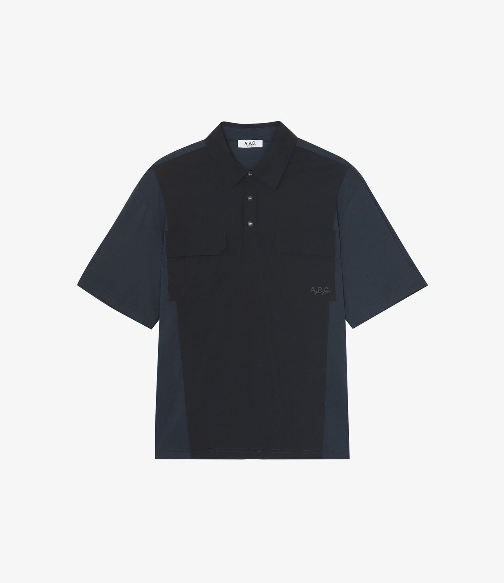 アーペーセー　Tシャツ　ブラック A.P.C. アーペーセー APC Tシャツ 半袖 クルーネック 丸首