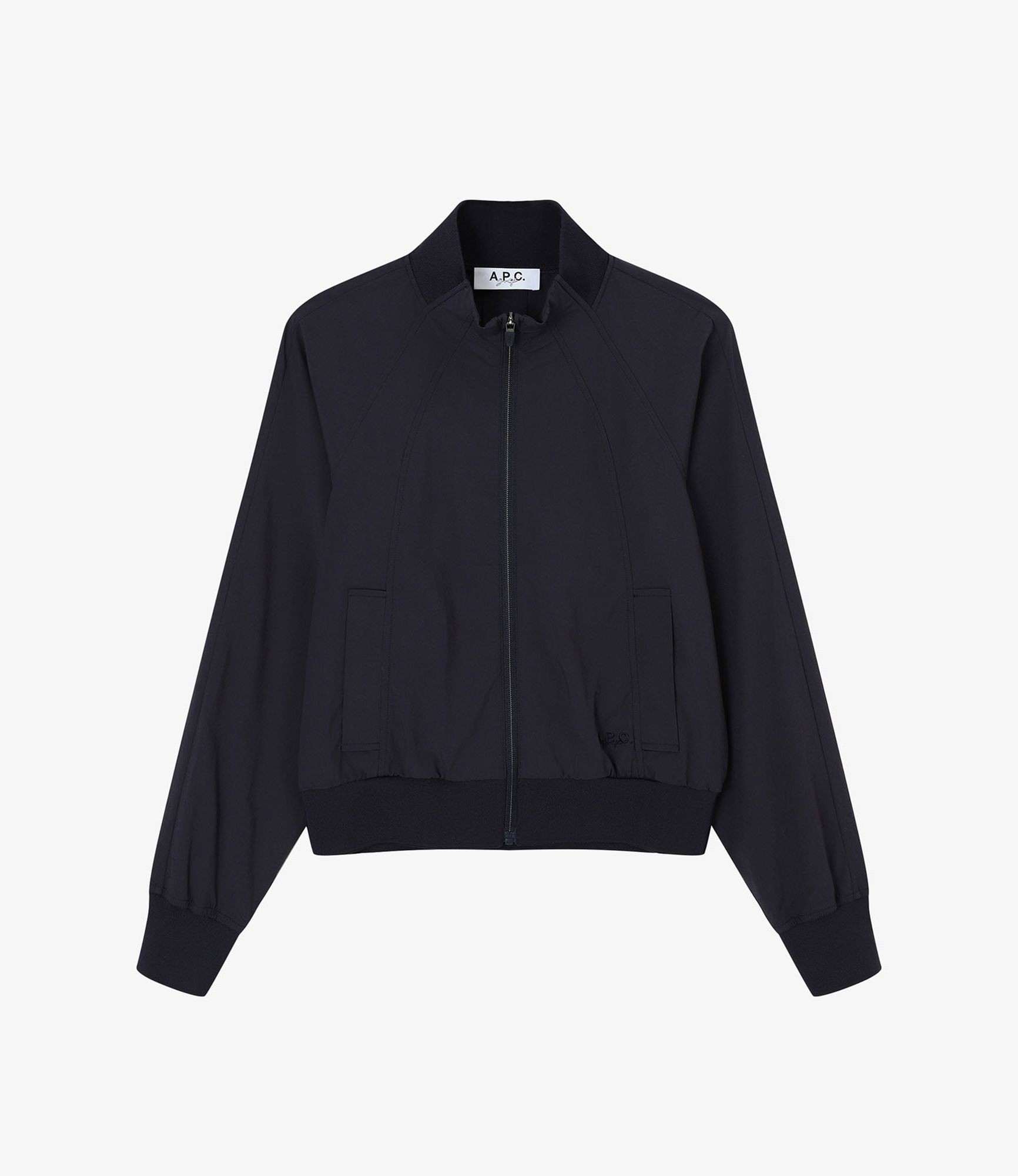 OAC ブラック ウィンドブレーカー Lサイズ Candiceウィンドブレーカー｜FEMME / BLOUSON｜A.P.C. | アー・ペー