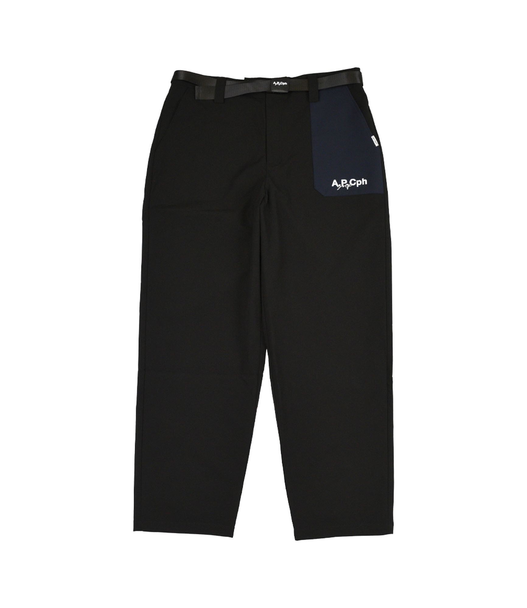 Cph/Golf ブラックアジャスタブルパンツ　L A.P.Cph/Golf ADJUSTABLE PANTS｜HOMME / PANTALONS｜A.P.C. | アー