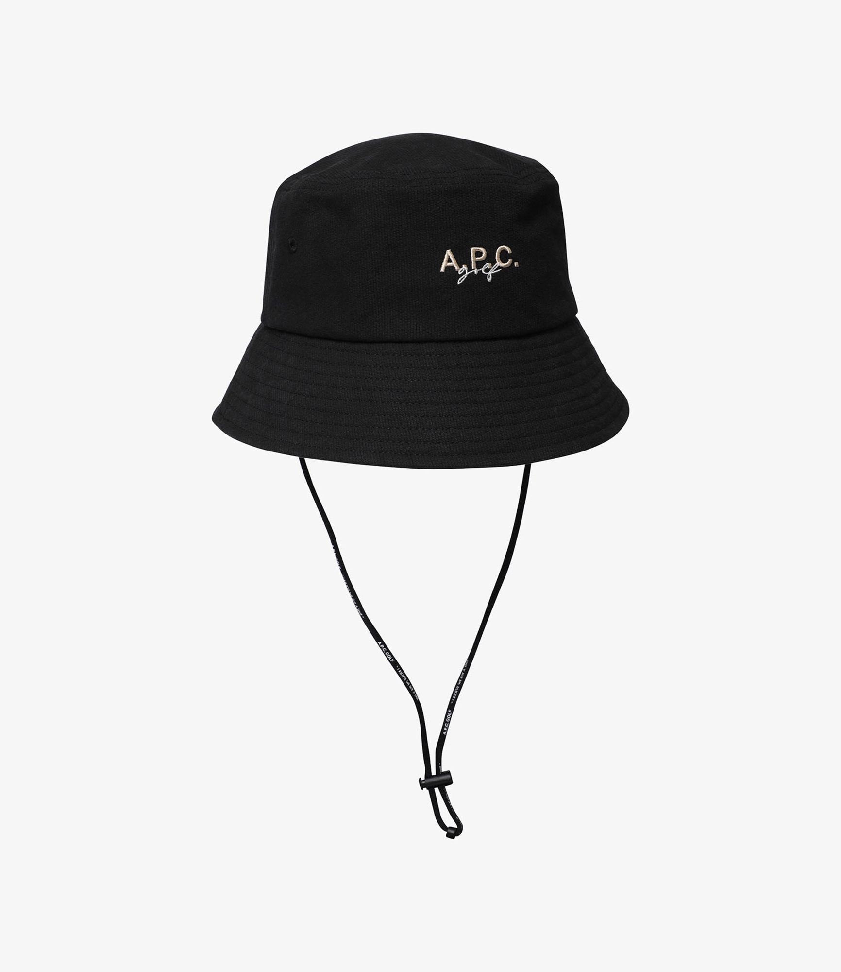 A.P.C. GOLF ブラック バケットハット Sサイズ Jeanバケットハット｜ACC / CAPS / HATS｜A.P.C. | アー・ペー・セー