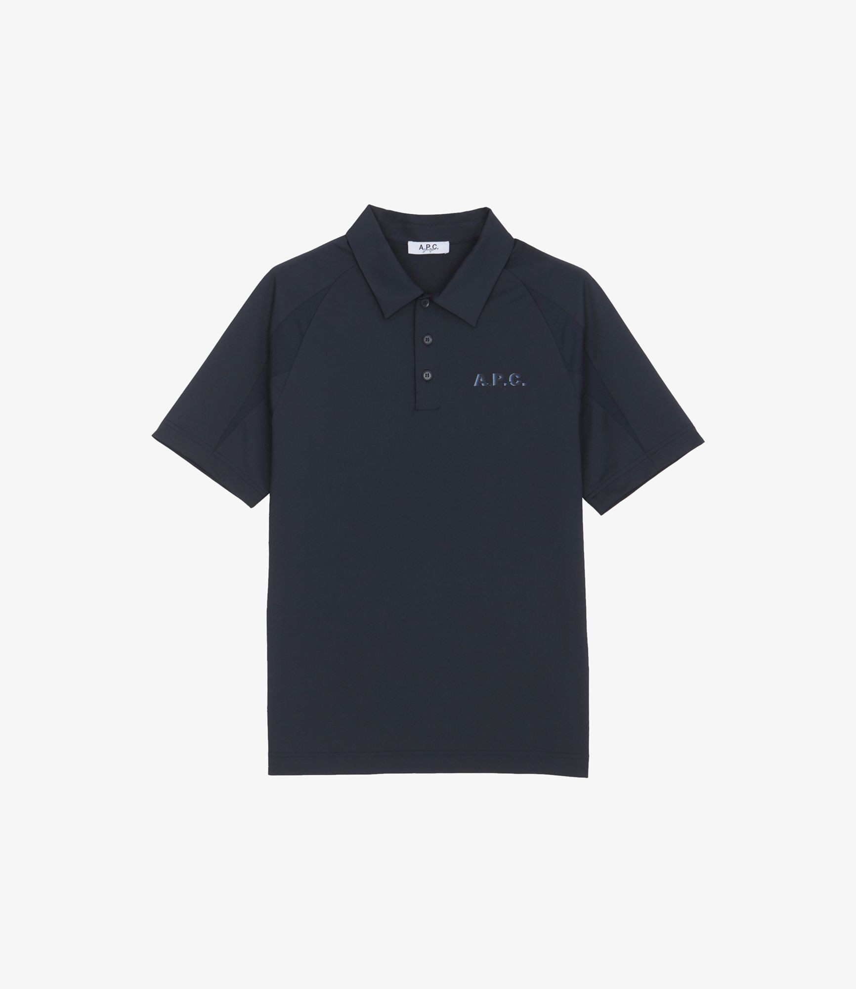 美品アーペーセーA.P.C. ネイビー 開襟パイルポロシャツ　 Mサイズ Austin ポロシャツ｜HOMME ｜A.P.C. | アーペーセー日本公式オンライン