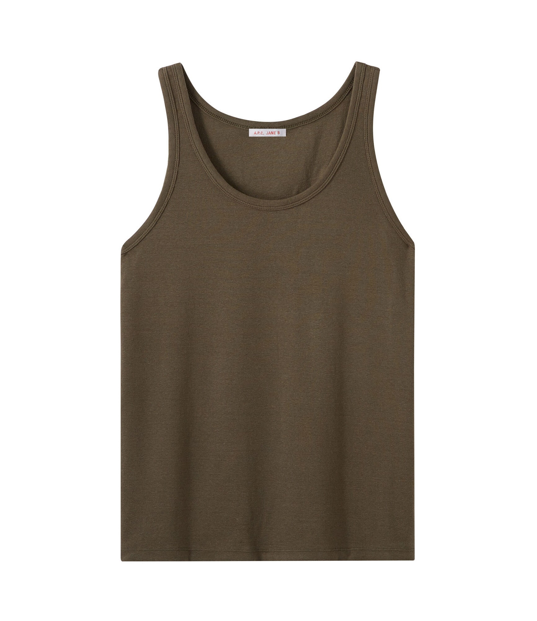 A.P.C タンクトップ A.P.C.アーペーセー /タンクTシャツ x アシックス ライトグレー