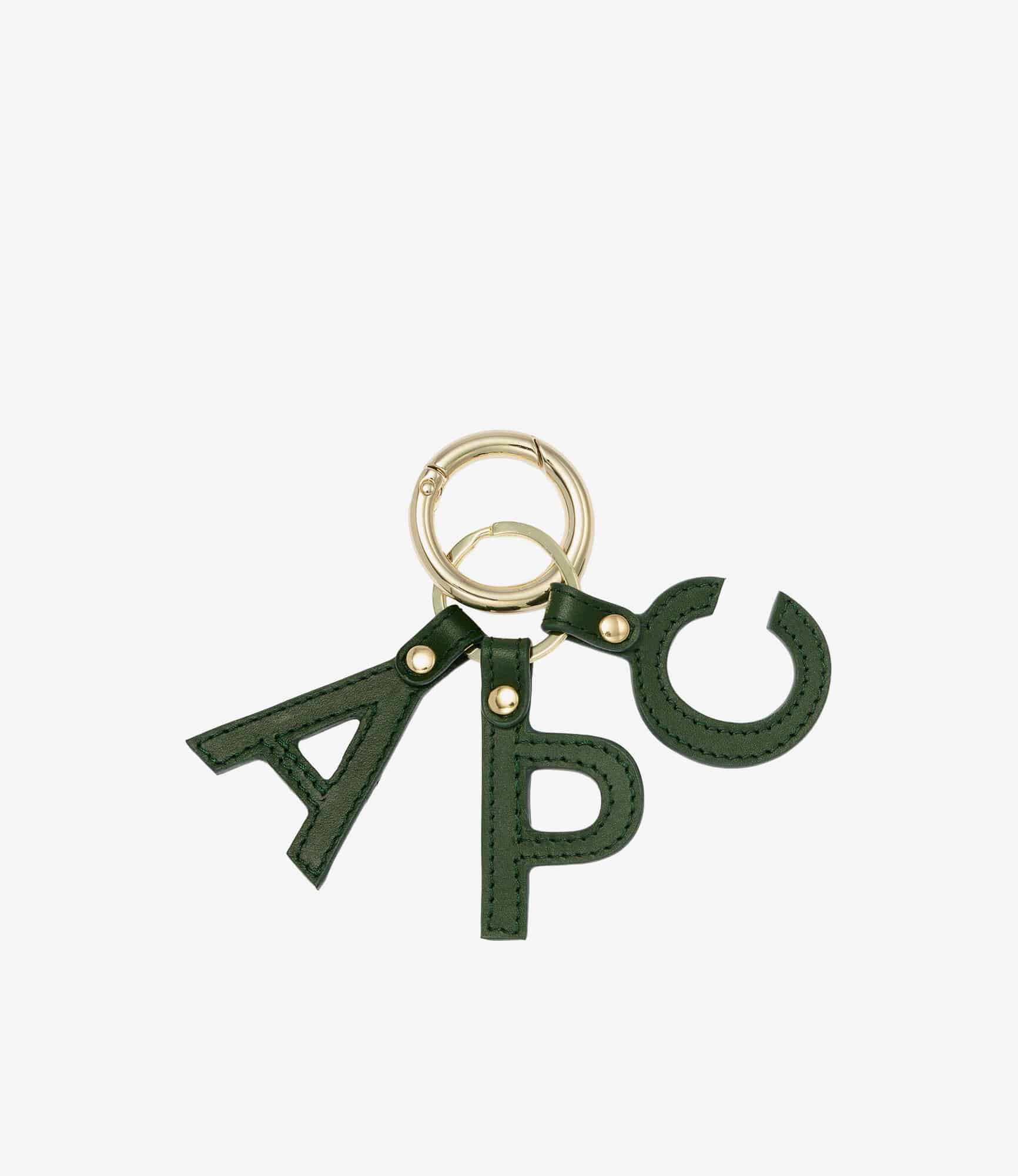 APC レターキーリング｜レザーグッズ｜A.P.C. | アーペーセー