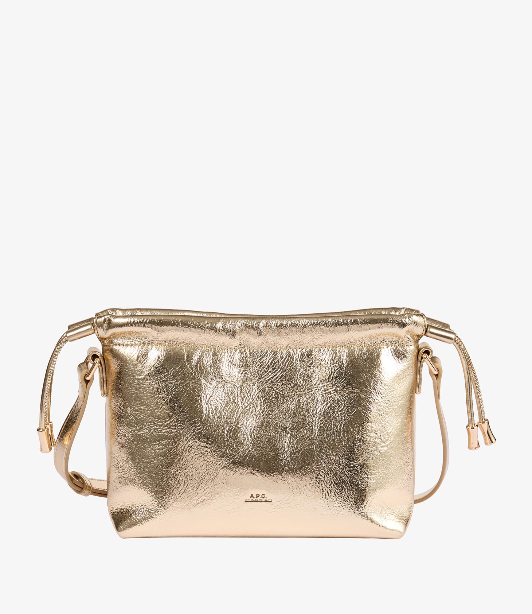 A.P.C. NINONミニ シルバー ショルダーバッグ Ninon ミニバッグ｜バッグ｜A.P.C. | アーペーセー日本公式