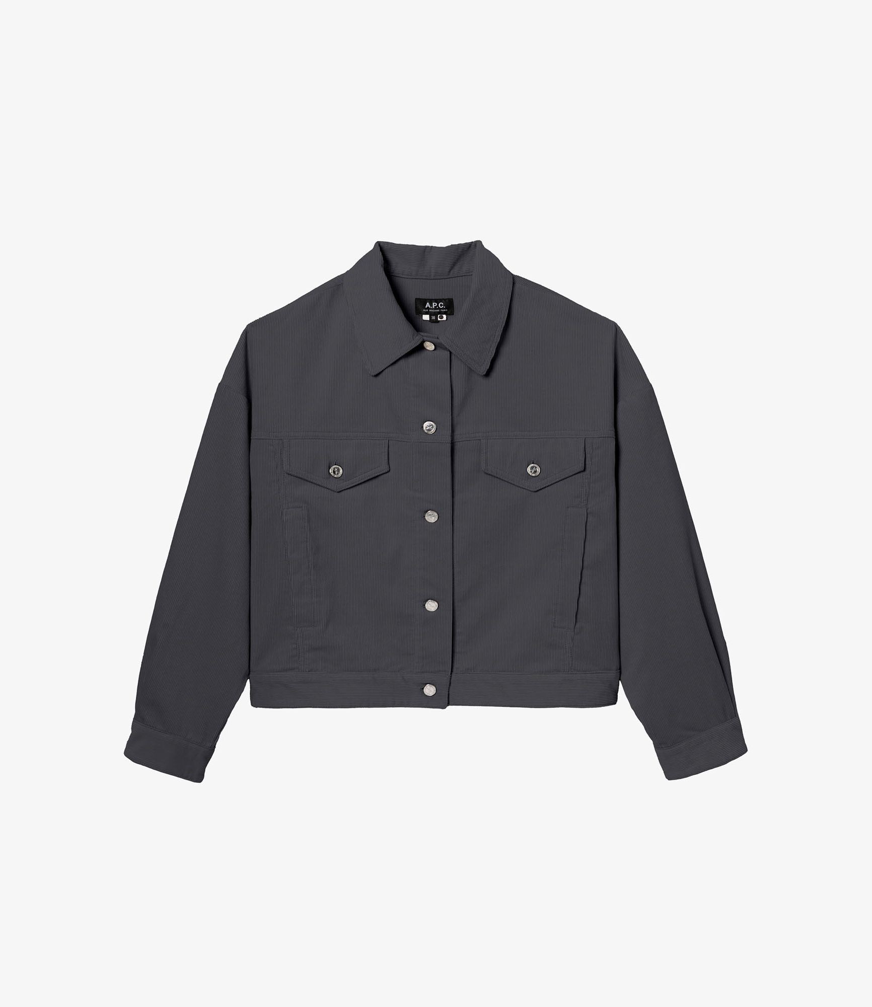 A.P.C. ブラウン ボア襟 ジャケット　アーペーセー　ブルゾン Sutherland ブルゾン｜HOMME ｜A.P.C. | アーペーセー日本公式
