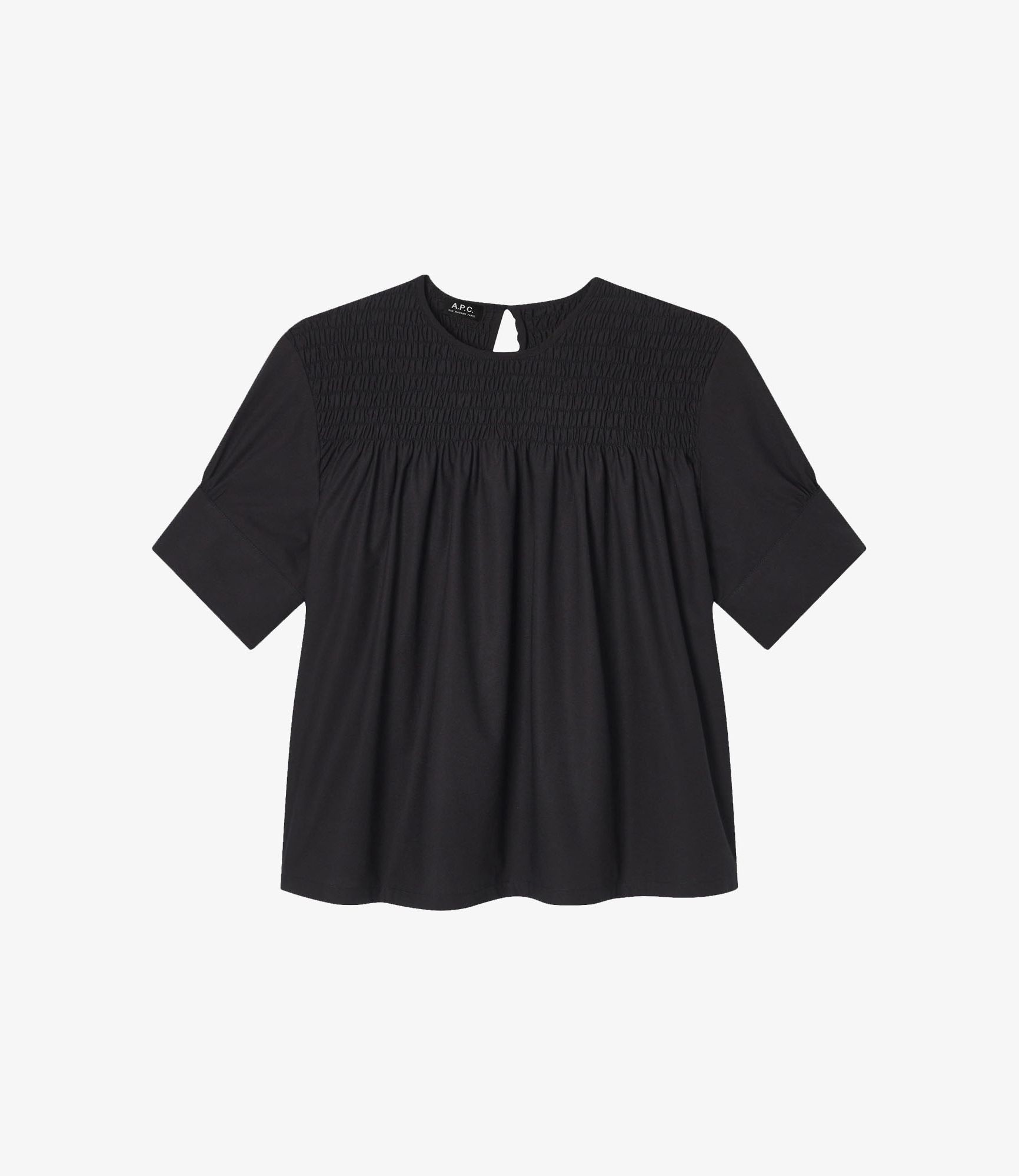 A.P.C.アーペーセー コットン フリル ブラウス シャツ XS A.P.C. | ブラウス / シャツの商品一覧 | A.P.C. | アーペーセー