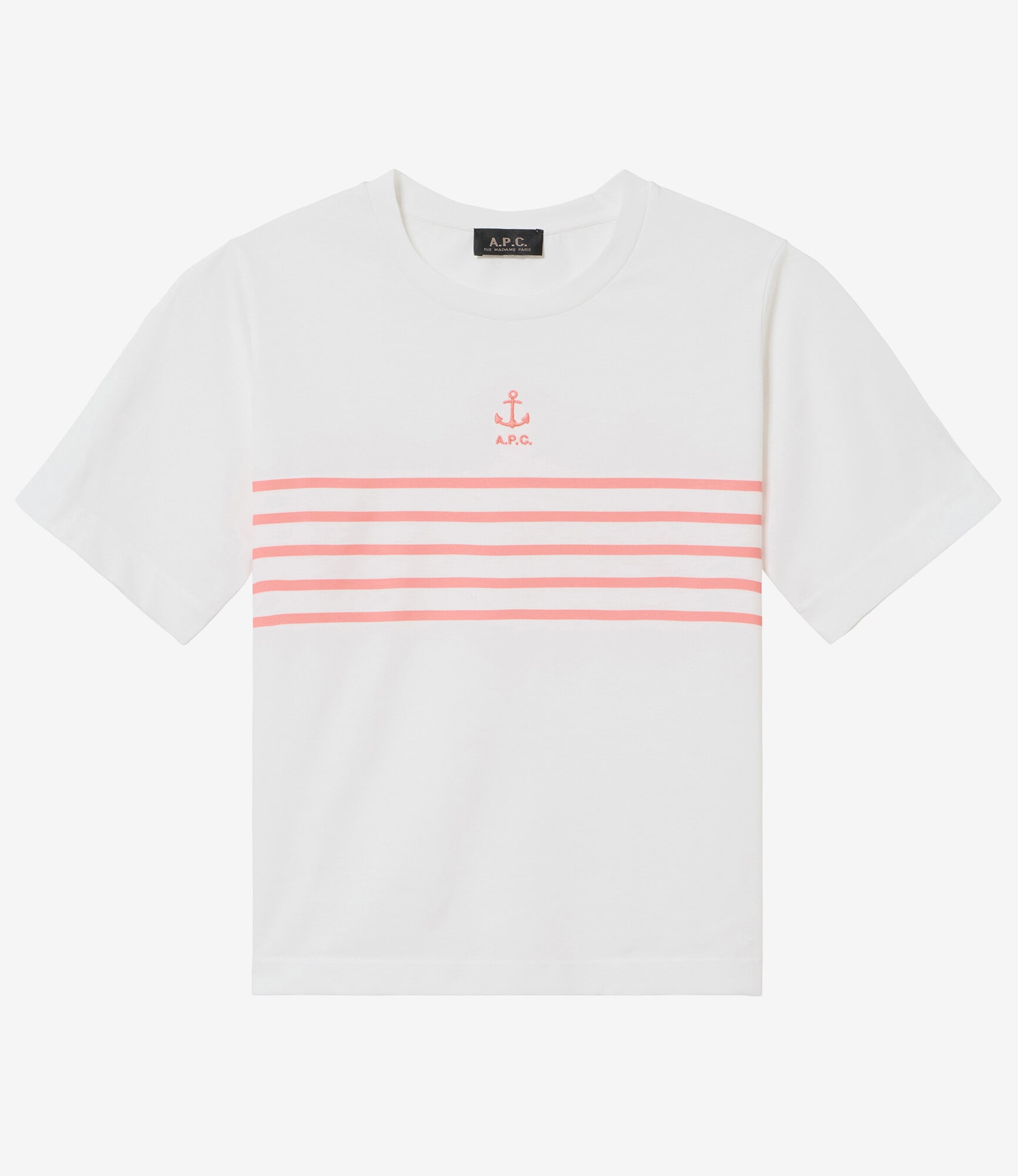 A.P.C. RUE MADAME PARIS Tシャツ / 白 / S T-SHIRT STANDARD RUE MADAME | A.P.C.(アーぺーセー