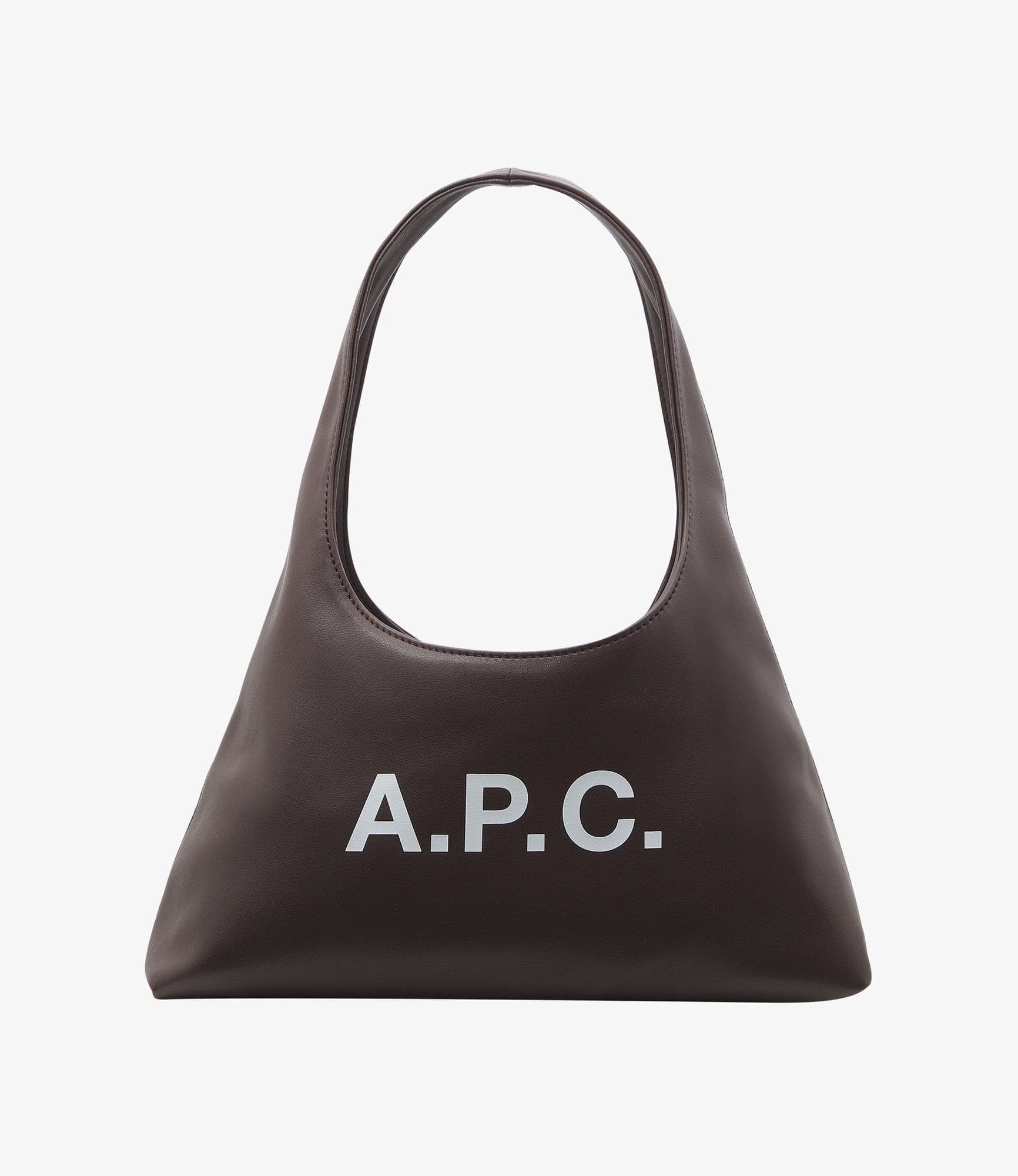 A.P.C. SAC NINONベージュ レザー ショルダーバッグ Baby Ninon ショルダーバッグ｜バッグ｜A.P.C. | アーペーセー
