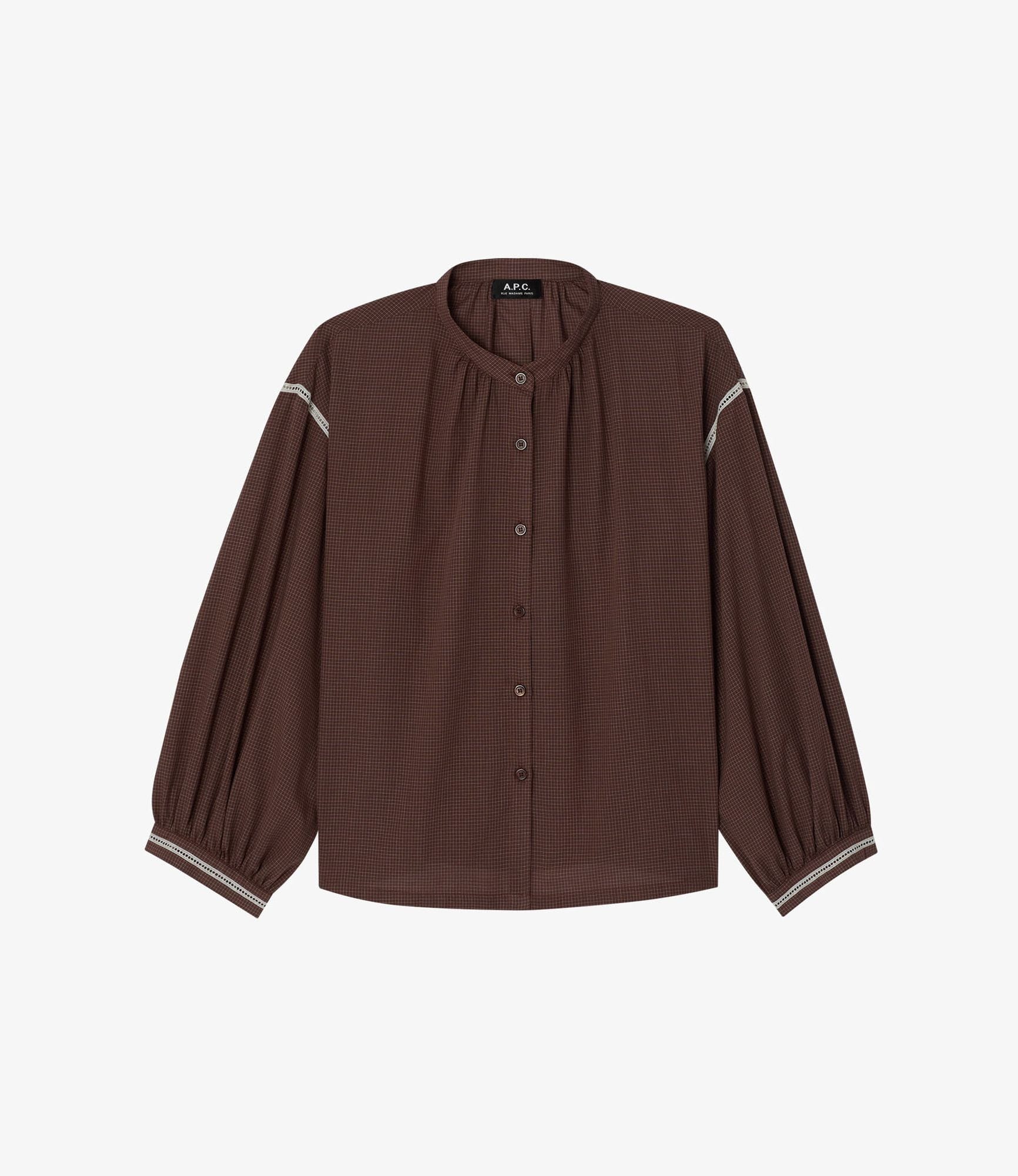 A.P.C - APC 38 ブラウス Vera ブラウス｜FEMME ｜A.P.C. | アーペーセー日本公式