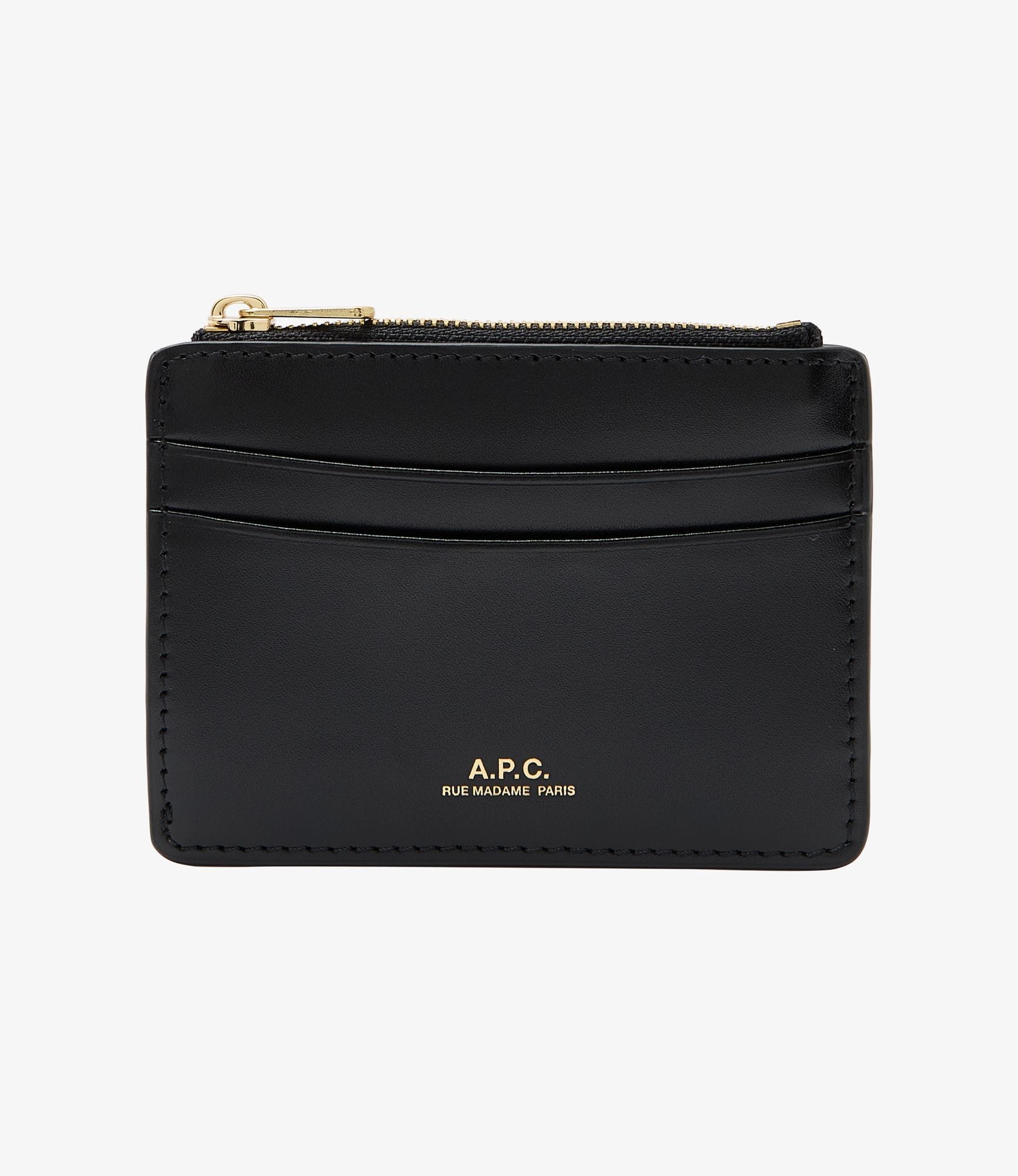 Paris カードホルダー｜レザーグッズ｜A.P.C. | アーペーセー日本公式