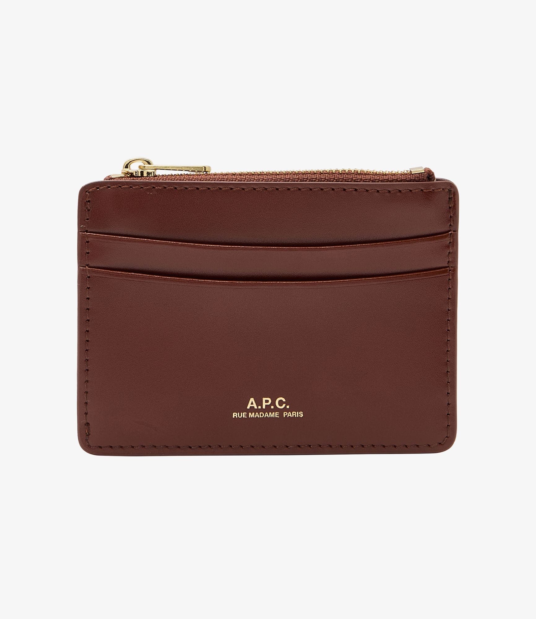 Paris カードホルダー｜レザーグッズ｜A.P.C. | アーペーセー日本公式
