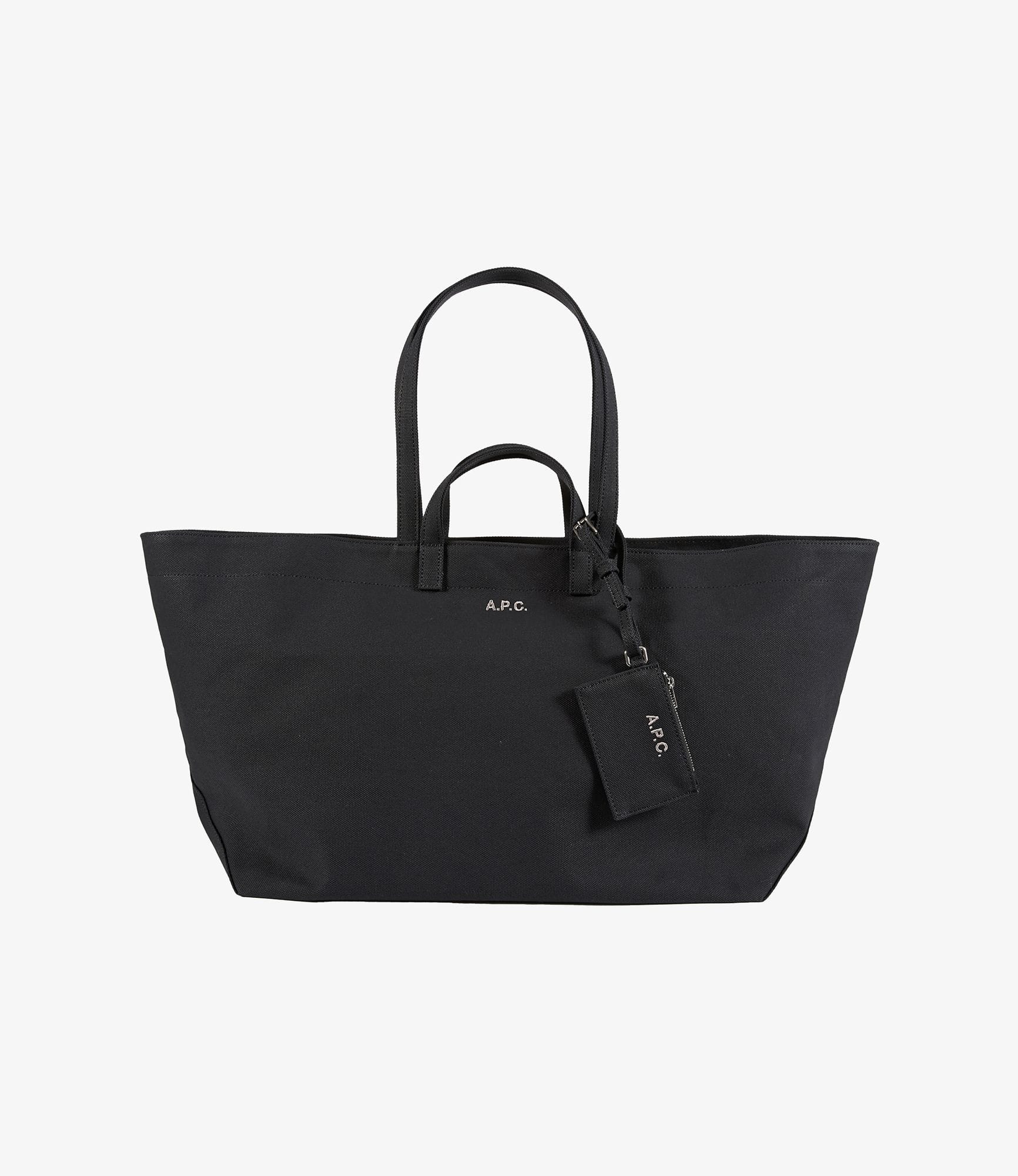 A.P.C. ブラック バッグ Le Drummer キャンバスバッグ｜バッグ｜A.P.C. | アーペーセー日本公式