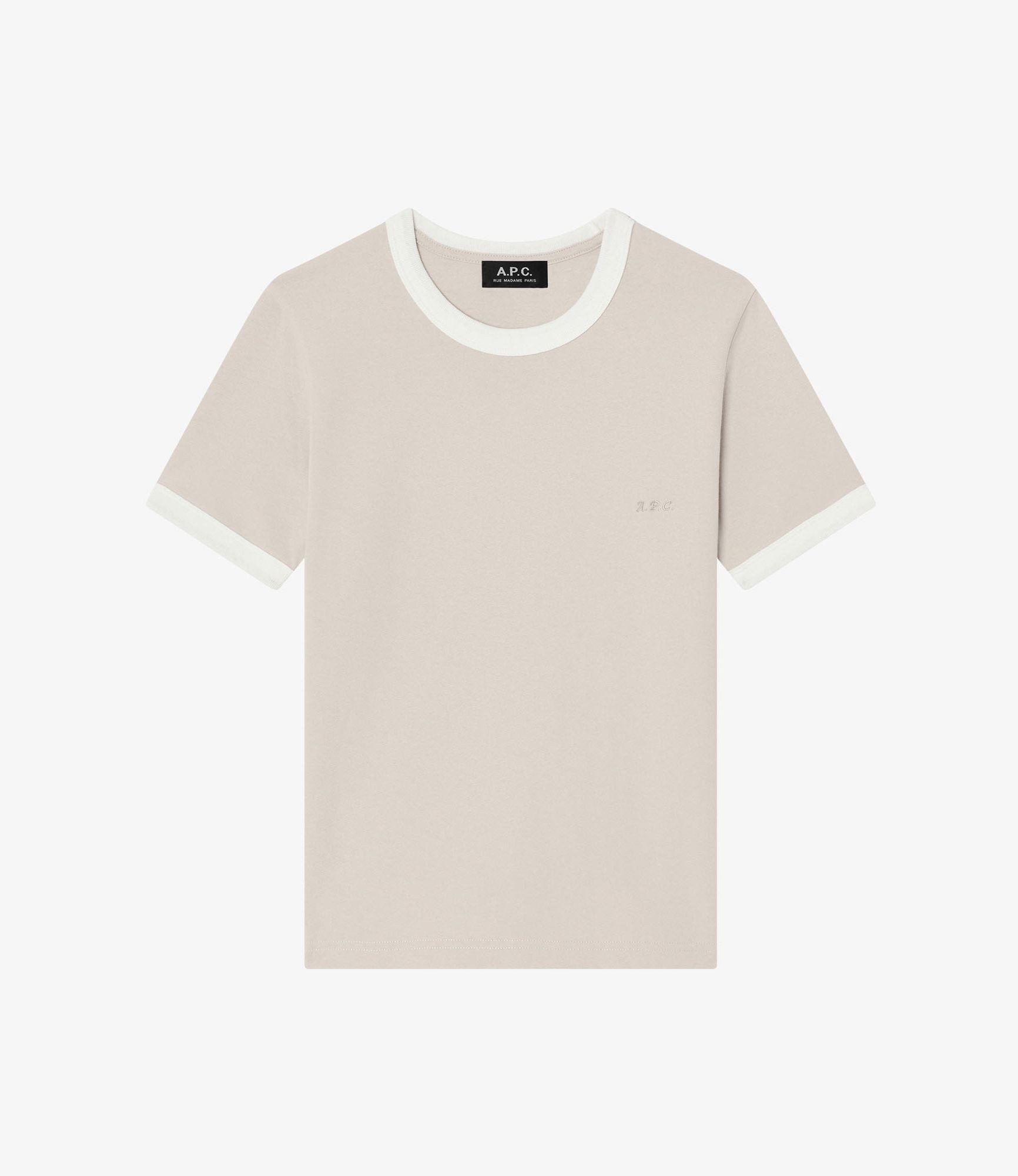 Ringer クロップTシャツ｜FEMME ｜A.P.C. | アー・ペー・セー日本公式