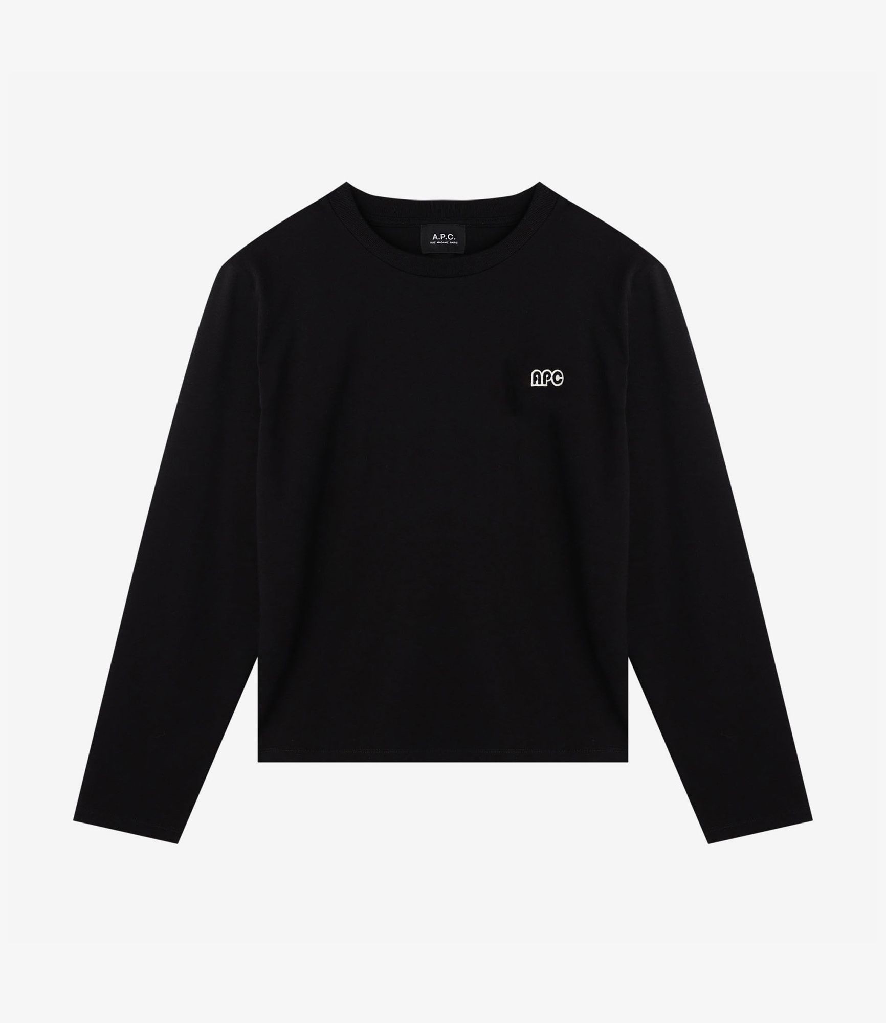 406 ロゴパッチ付長袖Tシャツ｜FEMME NEW｜A.P.C. | アーペーセー日本
