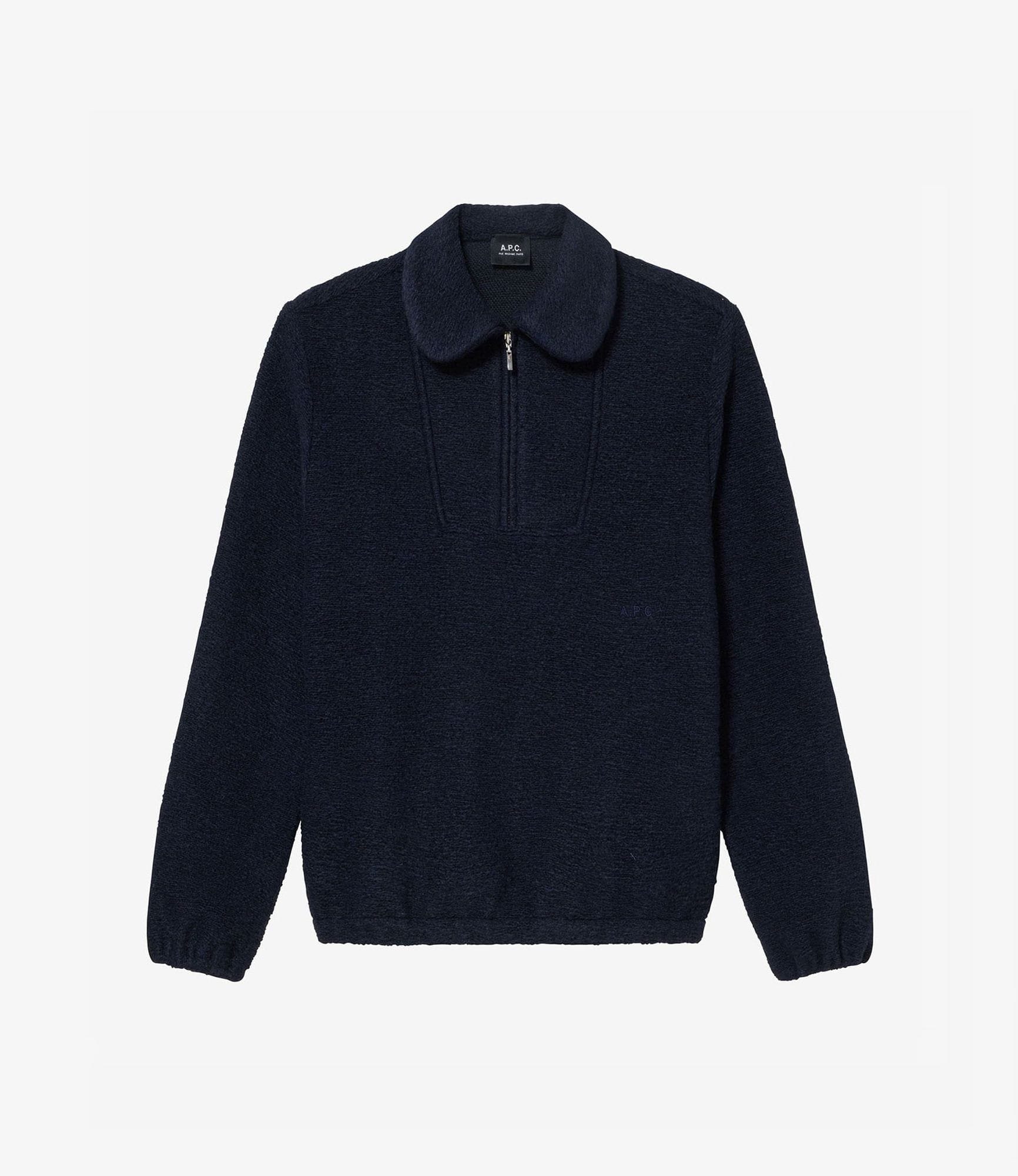 A.P.C. ネイビー ポロシャツ Oceane ポロシャツ｜FEMME ｜A.P.C. | アーペーセー日本公式オンライン