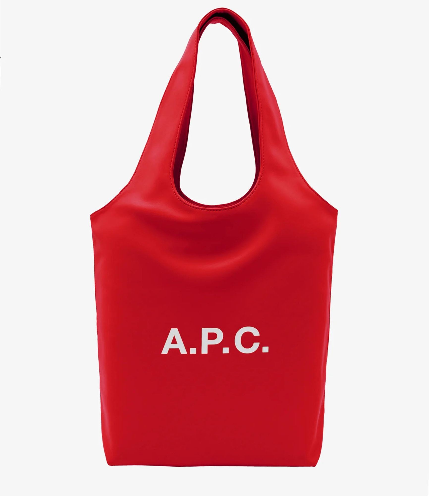 中古 APCアーペーセー トートバッグ ボルドー Le Drummer スモールキャンバスバッグ｜FEMME NEW｜A.P.C.