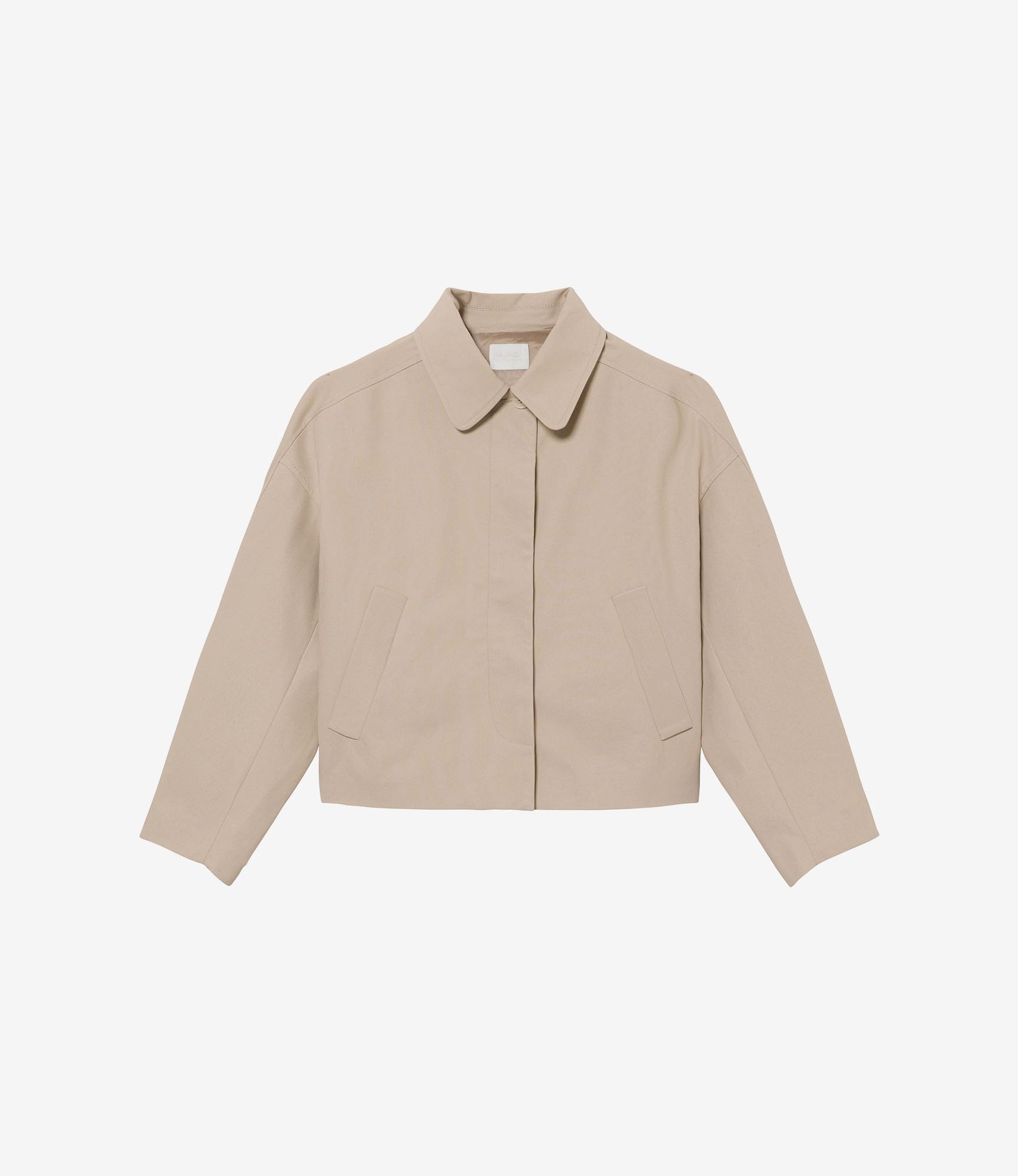 A.P.C. アーペーセー　ハリントンジャケット　ベージュ　Lサイズ Becca ジャケット｜FEMME NEW｜A.P.C. | アーペーセー日本公式