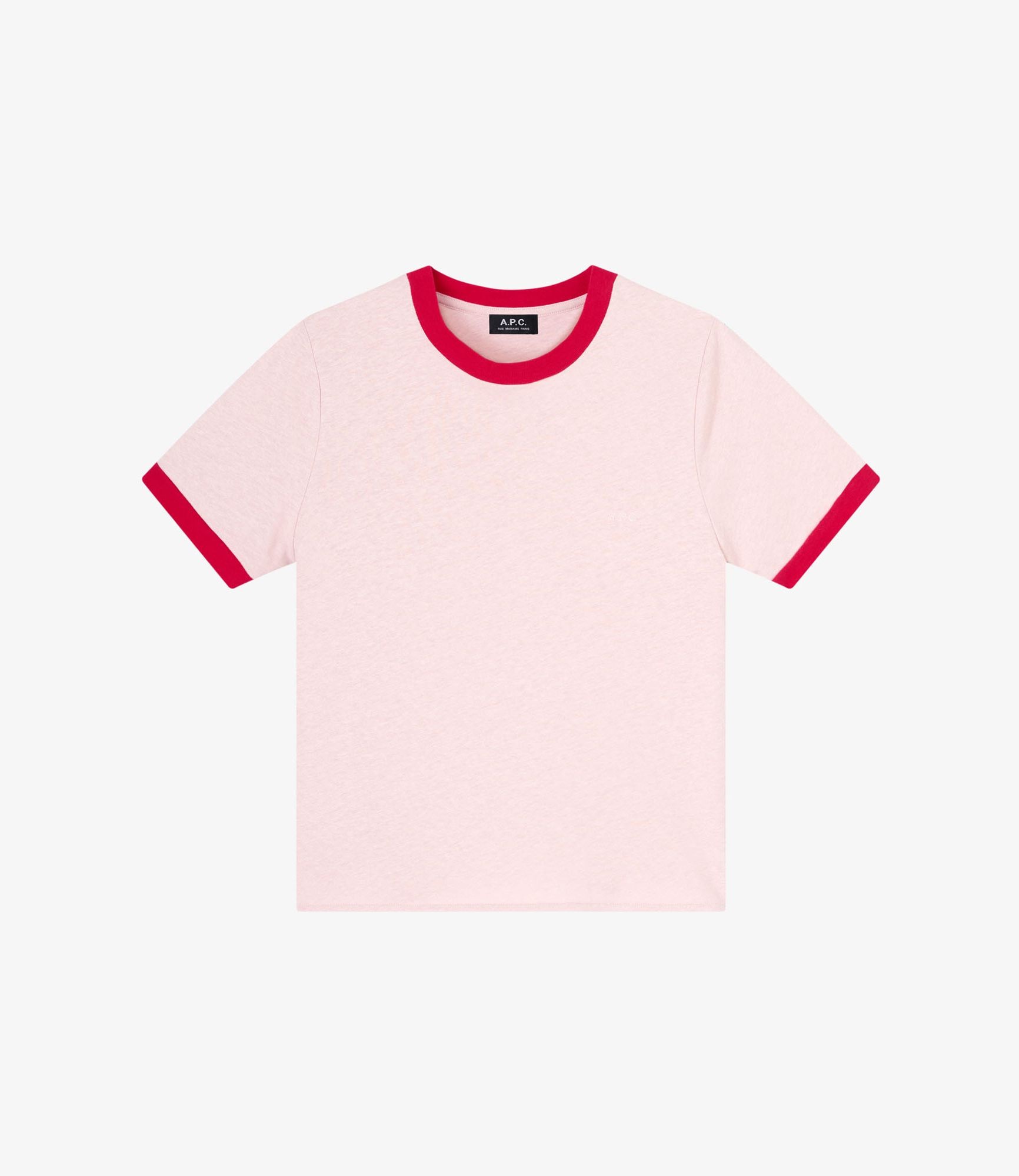 A.P.C Tシャツ ピンク　M アーペーセー Raya Tシャツ｜FEMME NEW｜A.P.C. | アーペーセー日本公式オンラインストア