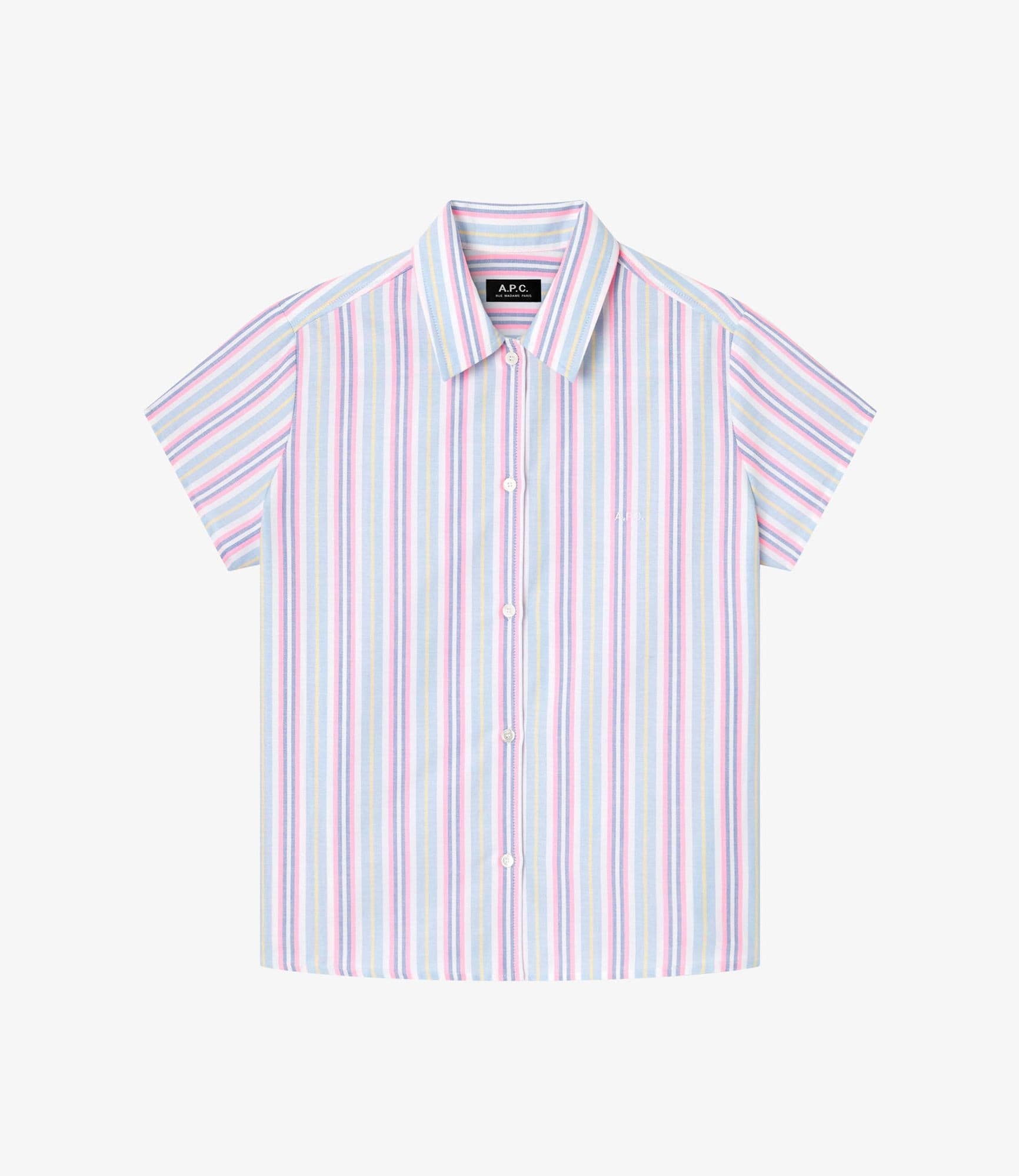 マリ〜ページ Marina ロゴ入り半袖シャツ｜FEMME ｜A.P.C. | アー・ペー・セー日本