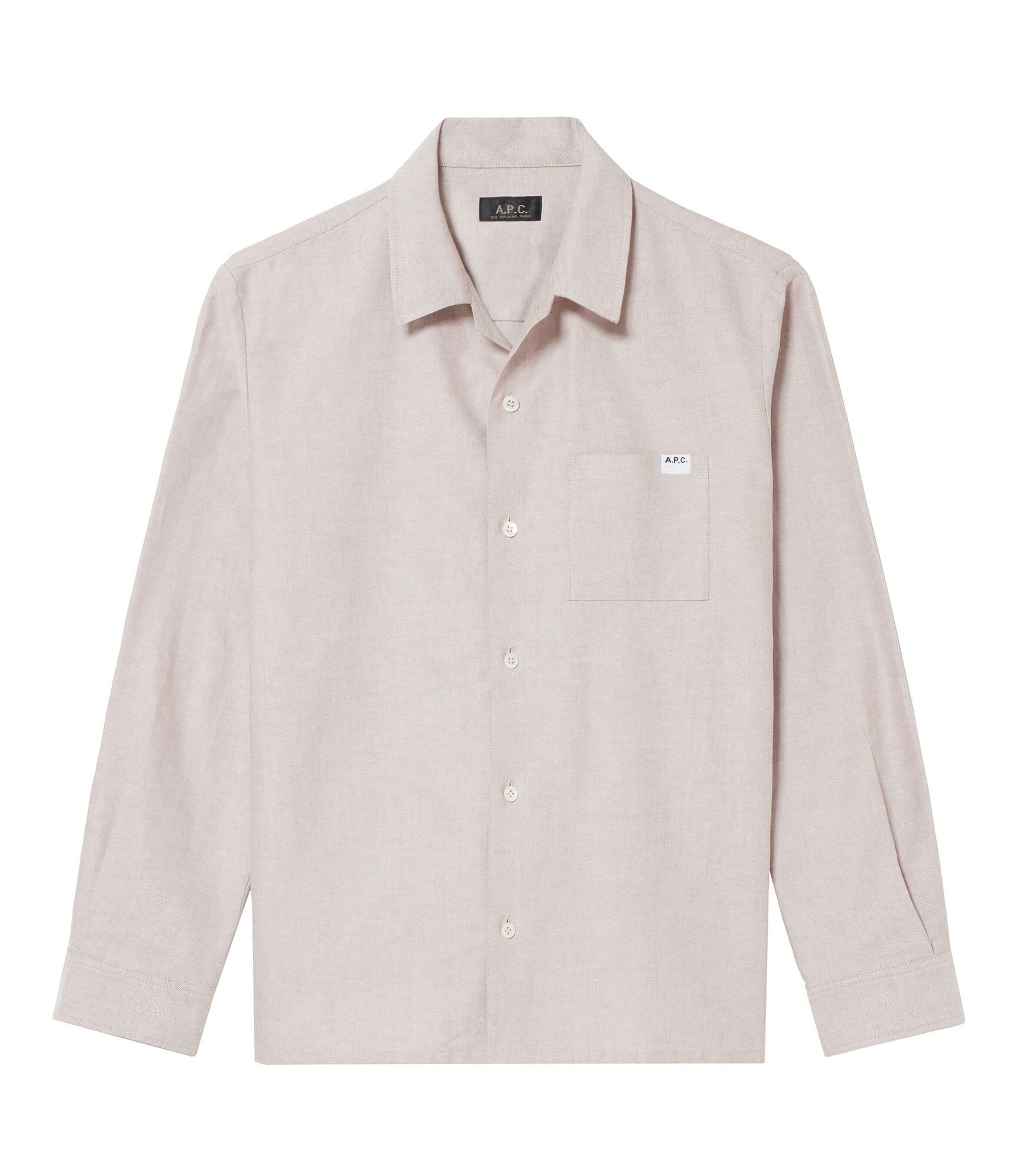 A.P.C Jeuneシャツ apc オープンカラー オックスフォードシャツ 