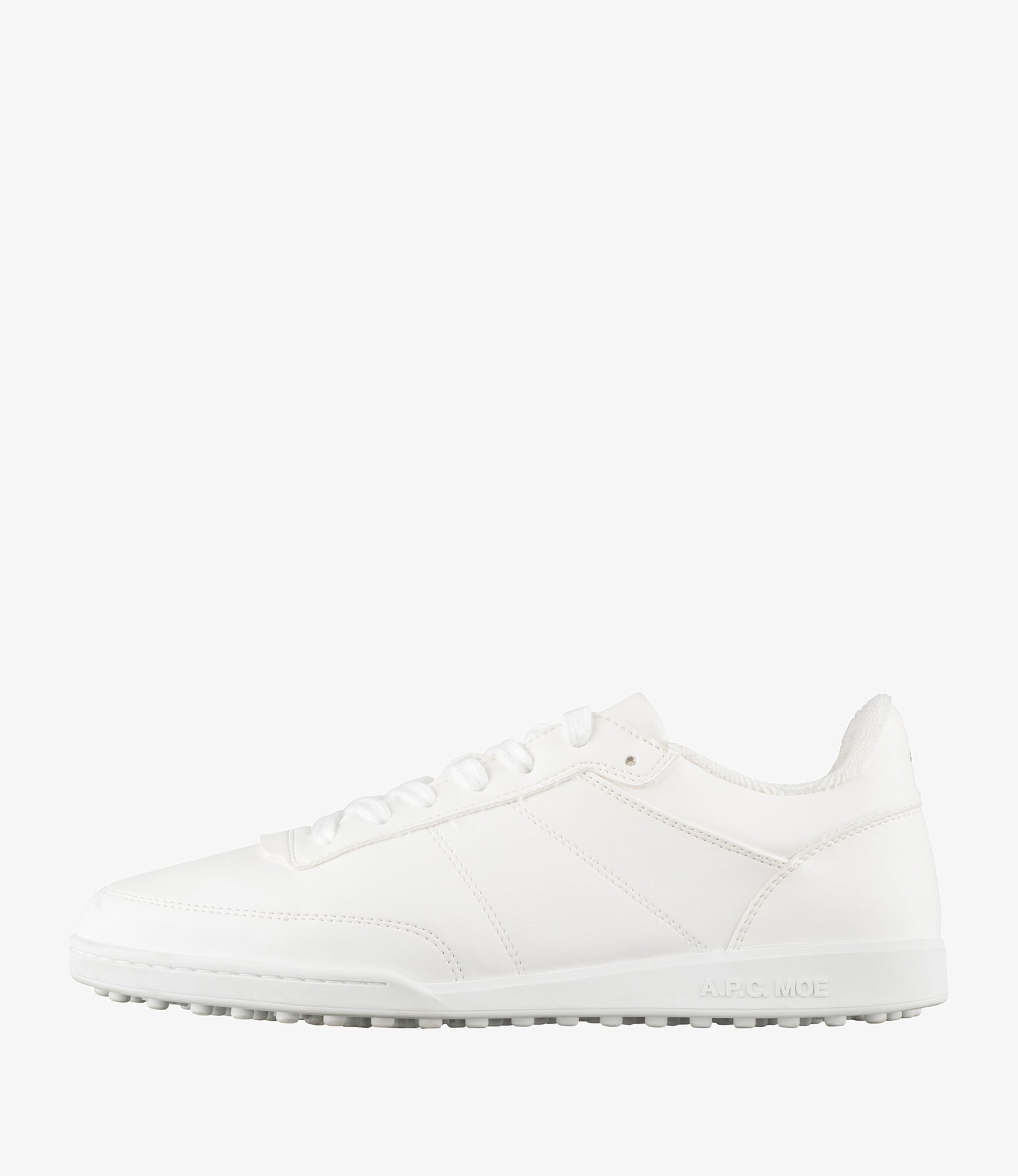 【関税込み】A.P.C. ホワイト＆ブルー Plain スニーカー Plain｜UNISEXE / CHAUSSURES｜A.P.C. | アーペーセー日本公式