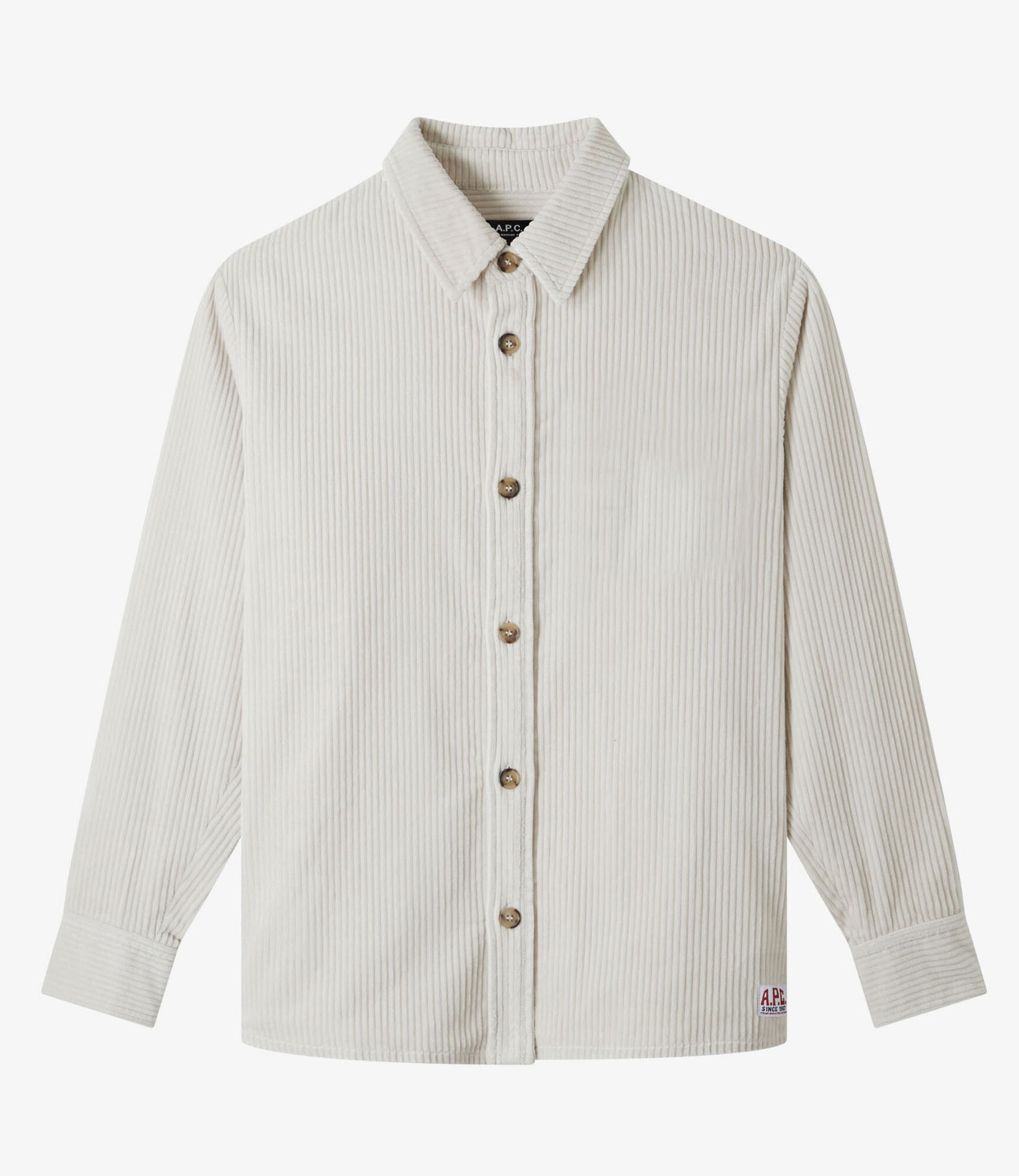美品 A.P.C. 2万 ホワイトのシャツ アーペーセー レギュラーカラーシャツ 楽天市場】apc シャツ（カラーホワイト）（メンズファッション