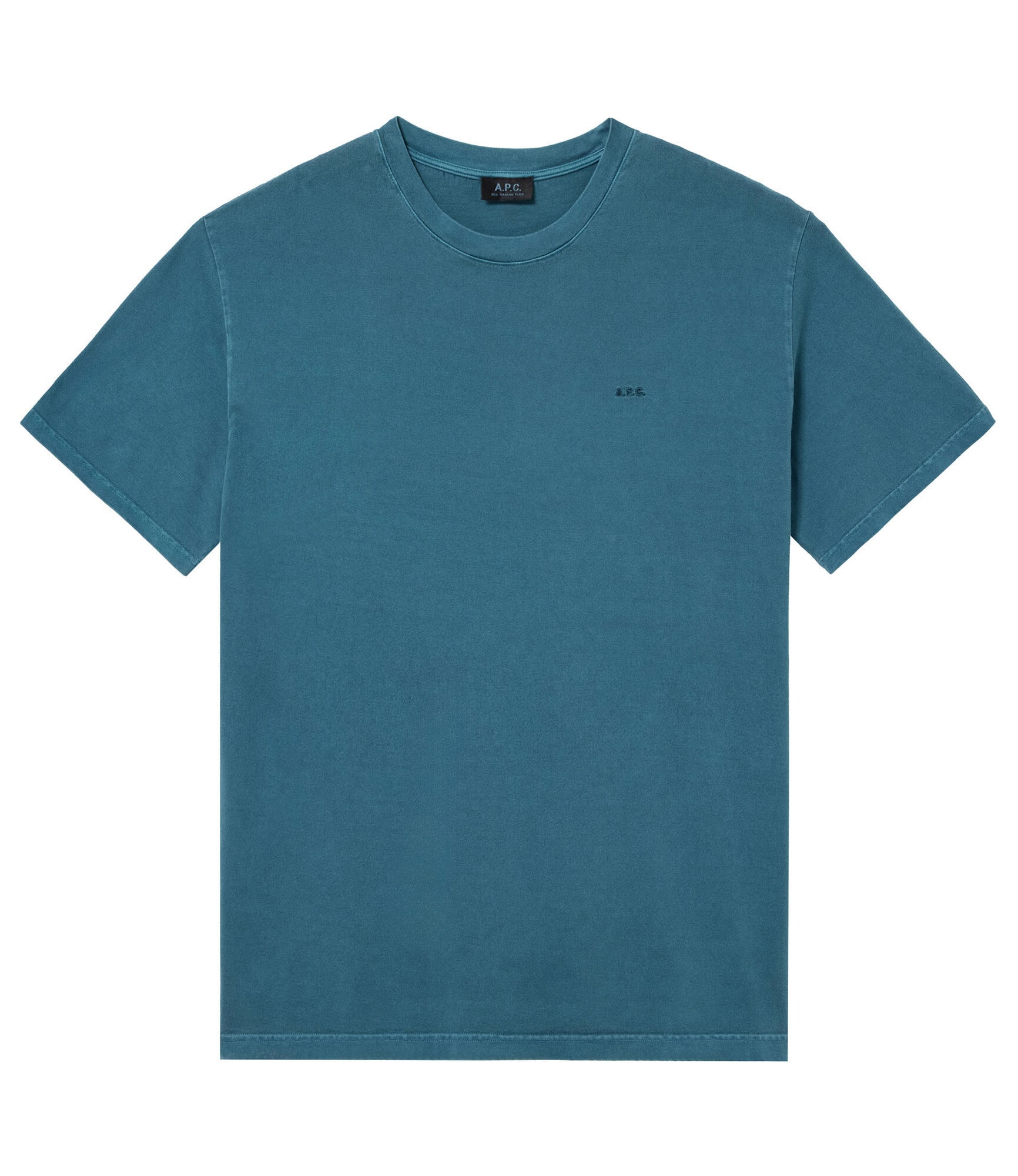 【関税込み】A.P.C. ブルー Standard Item Tシャツ A.P.C.のブルー Standard Item Tシャツがセール中