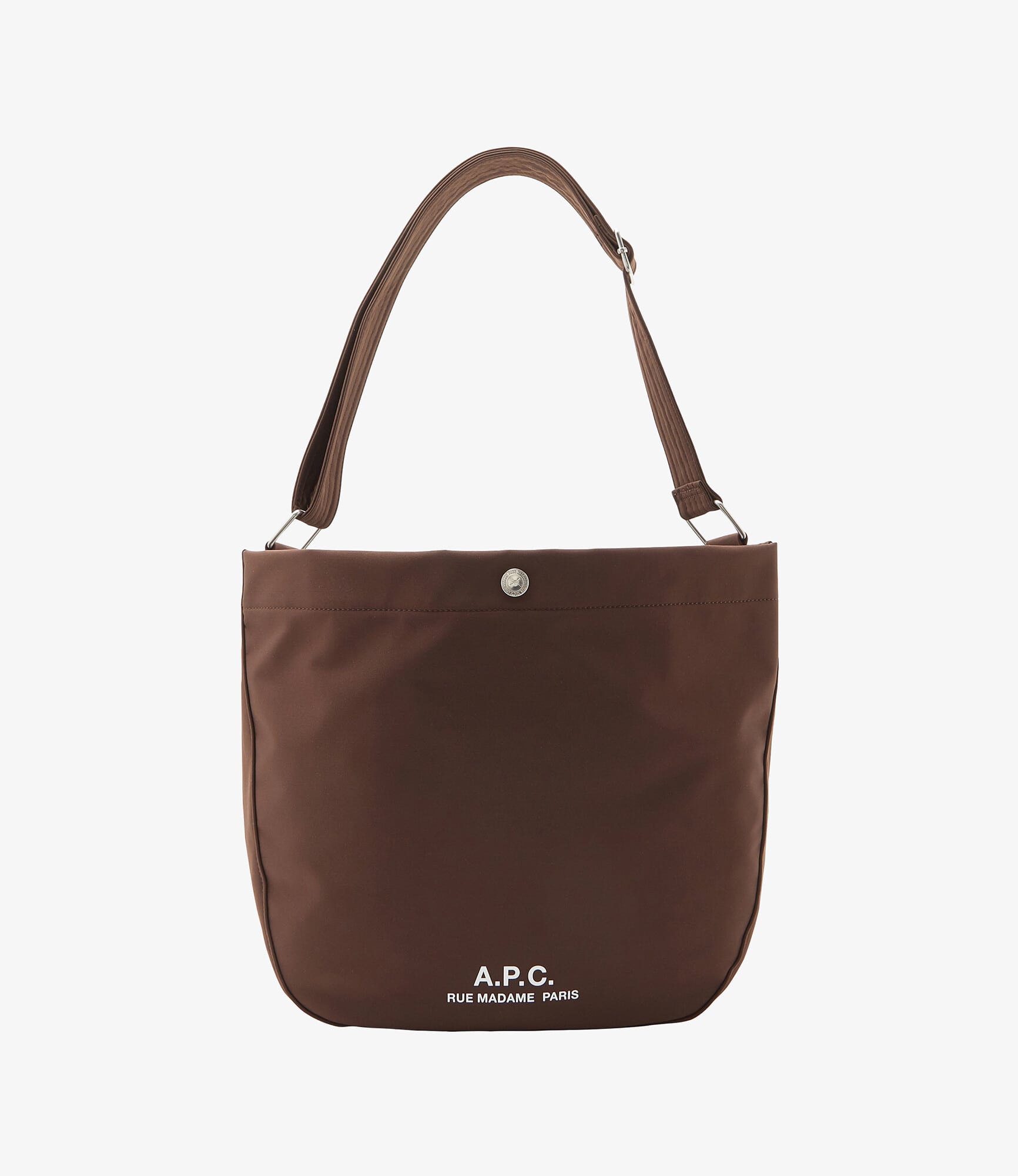 【関税込み】A.P.C. ブラック Journal サッチェルバッグ A.P.C. Journal サッチェルバッグ | ブラック | FARFETCH JP