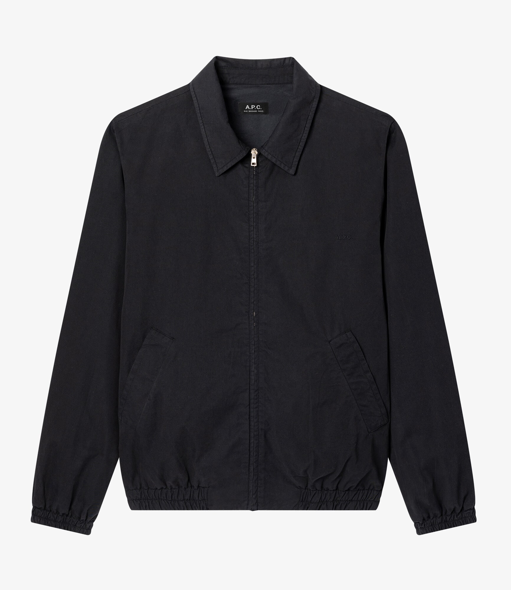 美品 A.P.C コットンリネン ミリタリージャケット APC ネイビー Yahoo!オークション - フランス製 A.P.C. アーペーセー