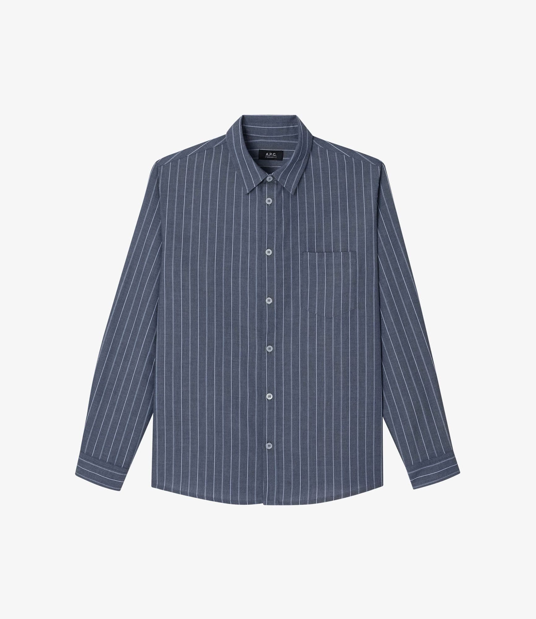 アーペーセー-A.P.C.-スタンドカラーシャツ A.P.C - A.P.C. シャツ サイズ:XS スタンドカラー コットンポリ