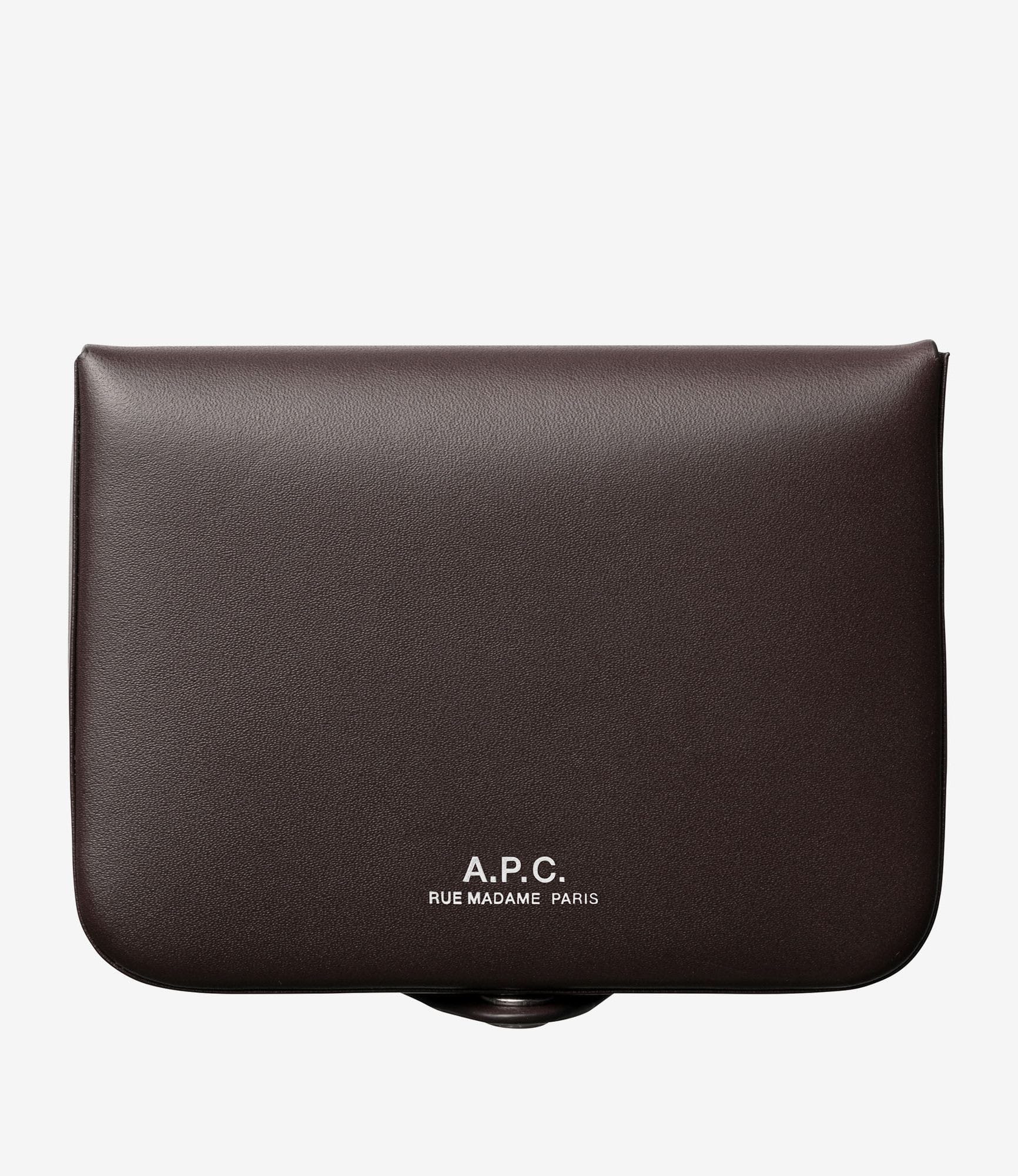 A.P.C JOSH ケース パスケース カードケース ダークブラウン ☆【A.P.C.】☆JOSH 小銭入れ ウォレット 財布☆カードケース