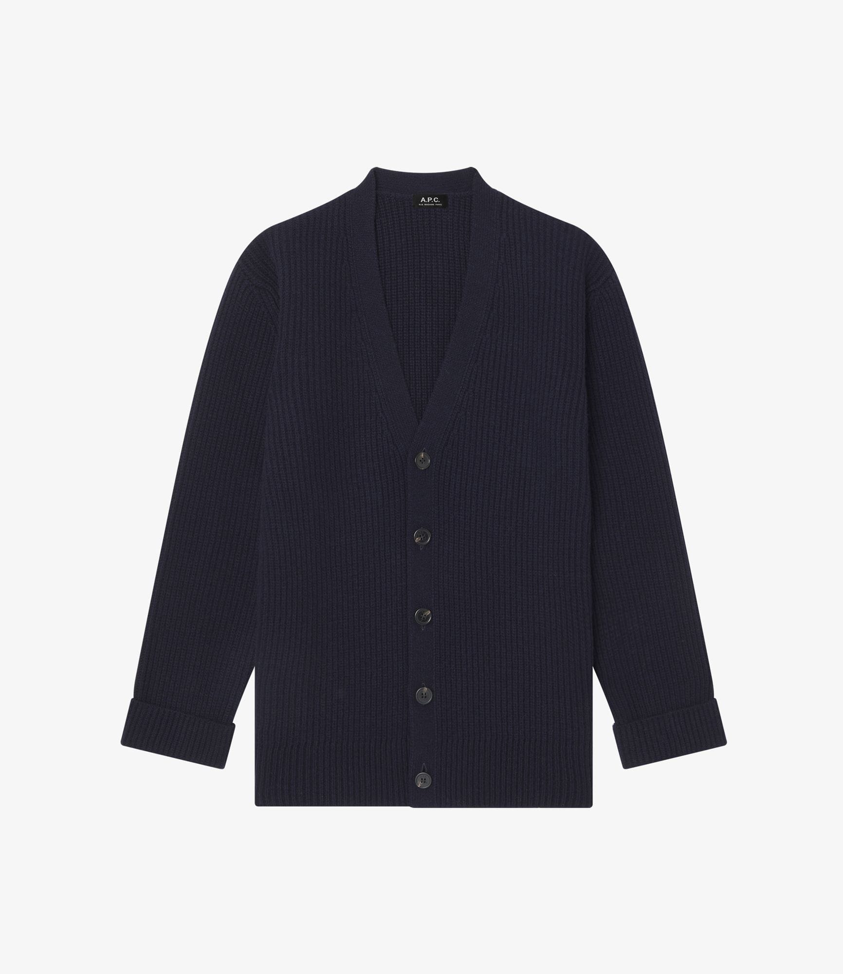 ウールブレンドユニセックスカーディガン｜HOMME ｜A.P.C. | アー