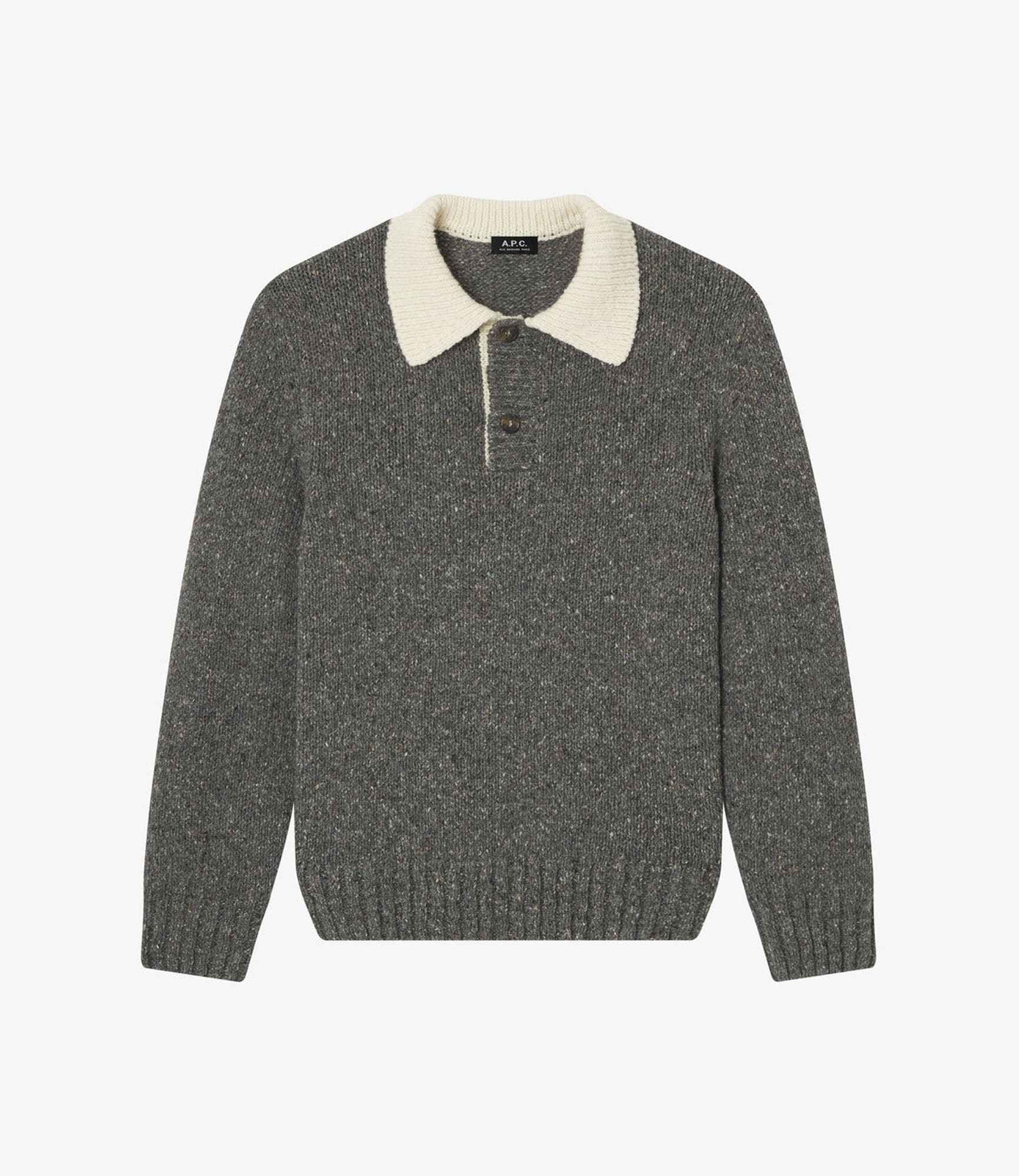 コントラストポロカラーセーター｜HOMME ｜A.P.C. | アー・ペー・セー