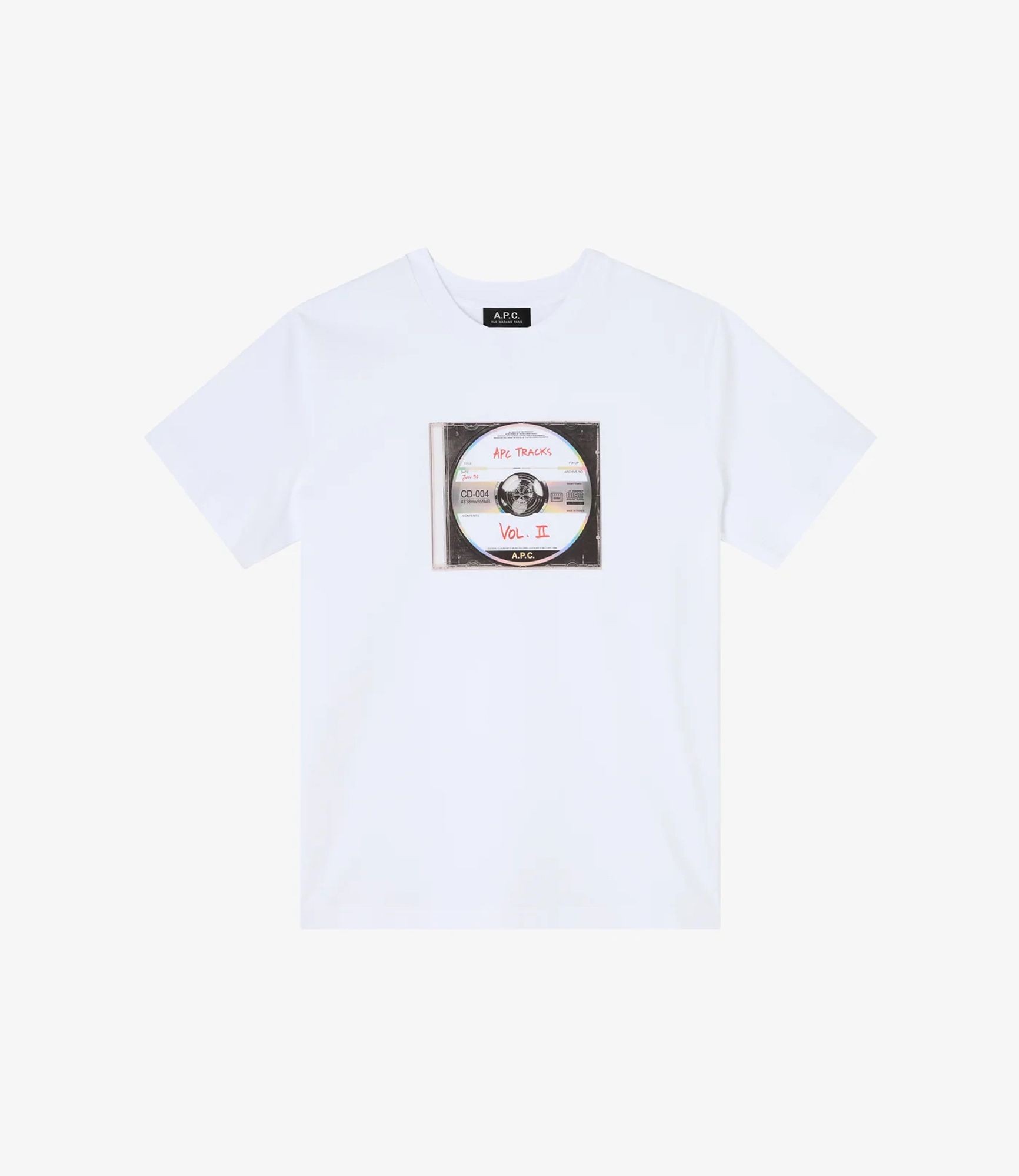 APC Tracks Tシャツ｜UNISEXE / T-SHIRTS｜A.P.C. | アーペーセー日本