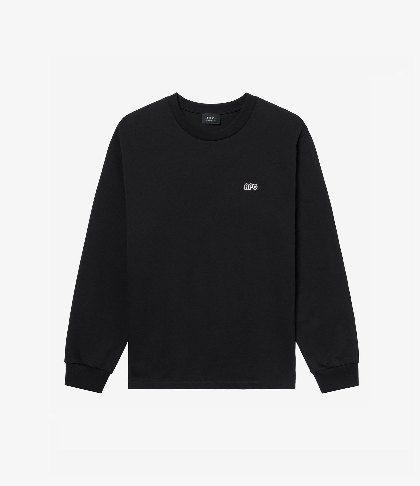 apc ロゴ入Tシャツ 長袖 XS A.P.C.（アーペーセー） APC Tシャツ 長袖 ロンT ボーダー クルー