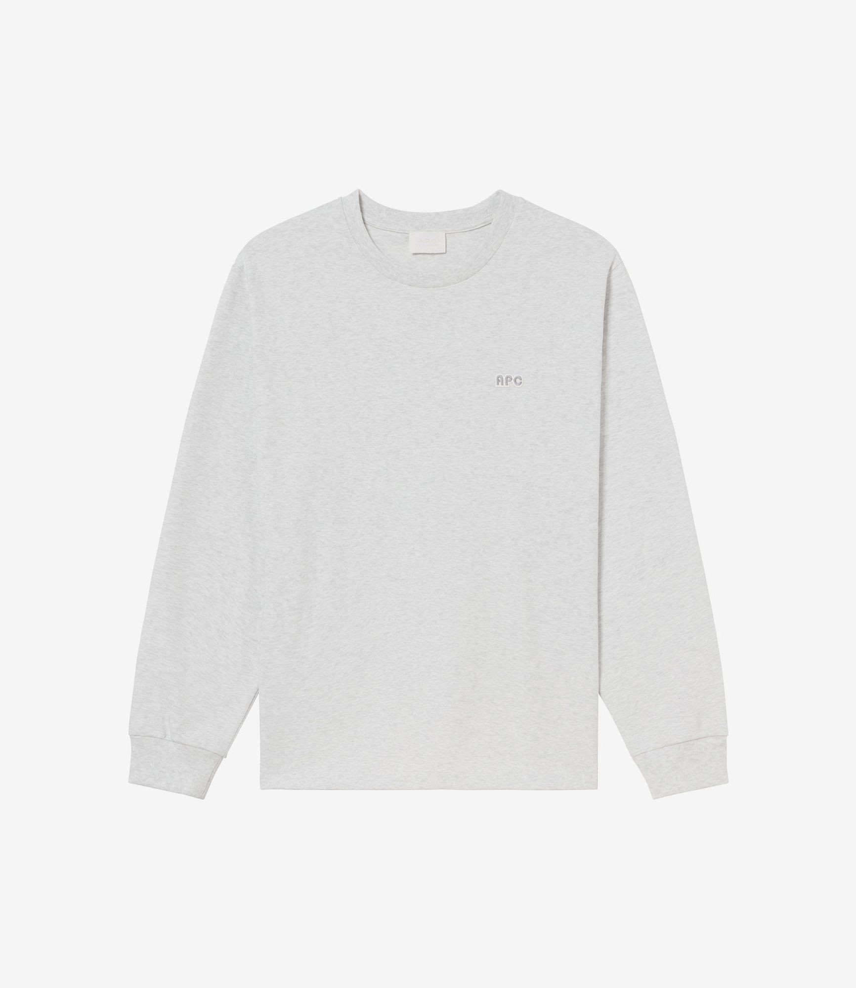 406 ロゴパッチ付長袖Tシャツ｜HOMME NEW｜A.P.C. | アーペーセー日本