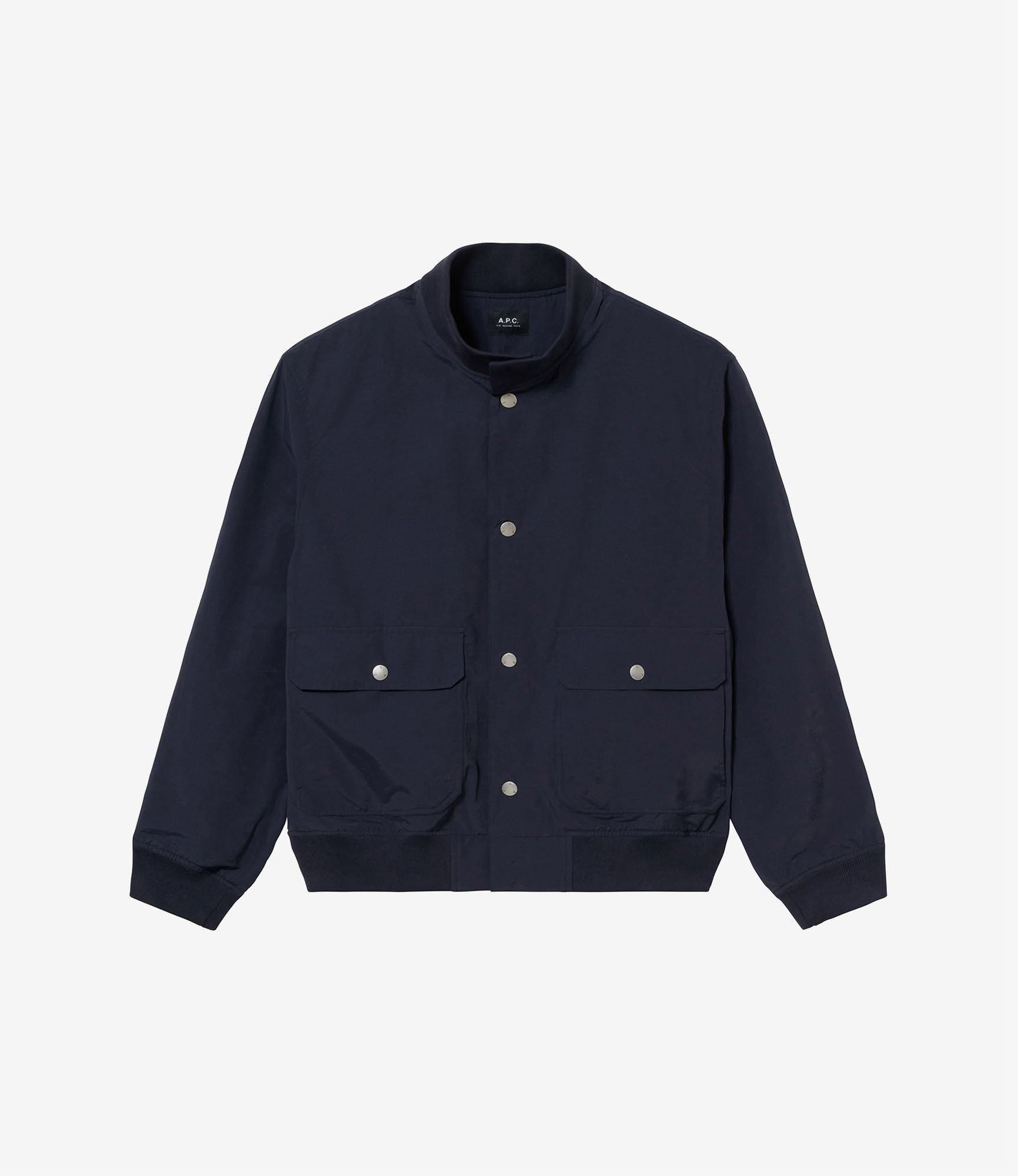 APC アーペーセー ジップアップ ブルゾン ジャケット キルティング アイボリー ベージュ S フランス製 ヴィンテージ ビンテージ 希少 名品 正規品 古着 カジュアル ウェア モード APC アーペーセー ジップアップ ブルゾン ジャケット キルティング