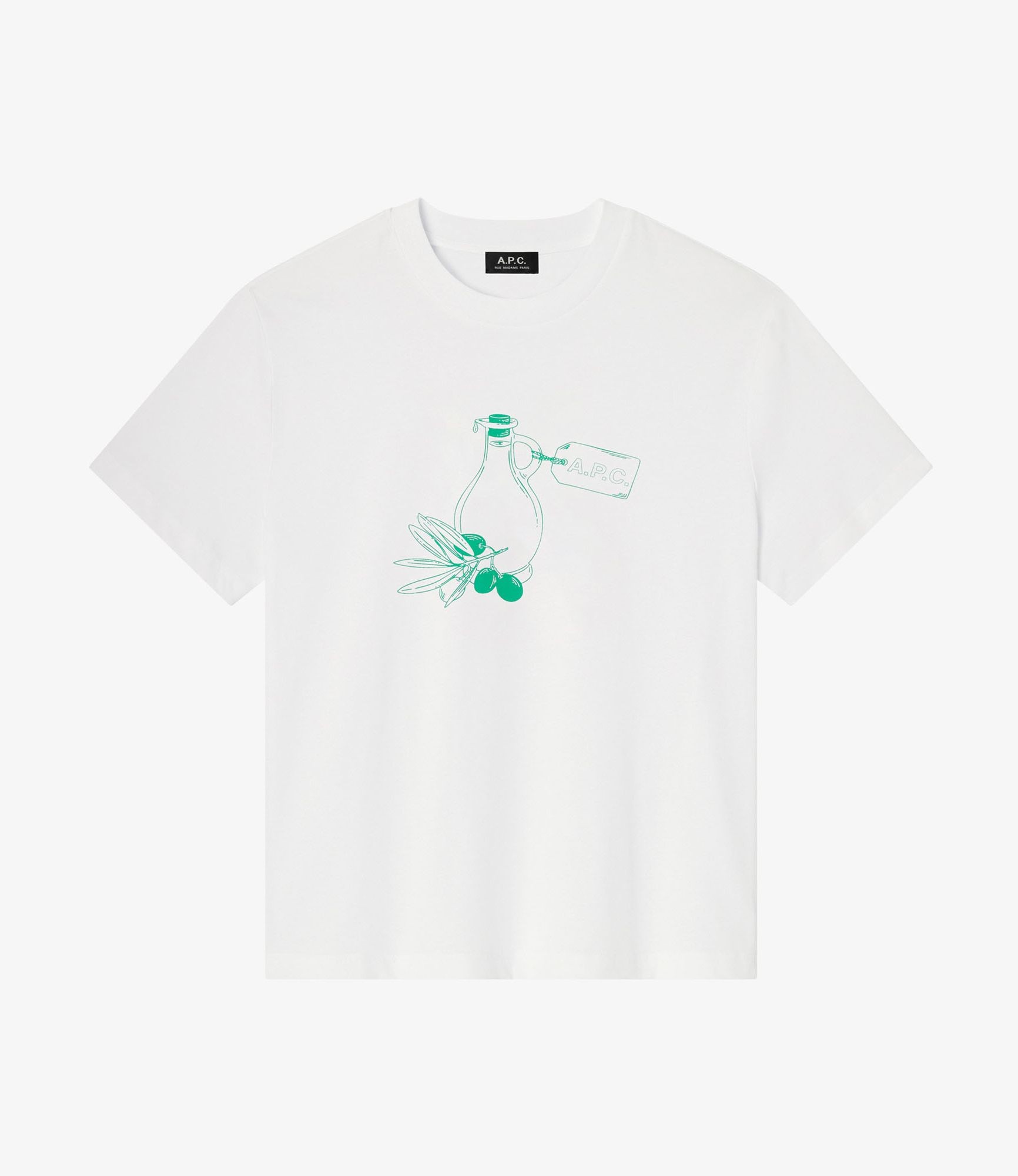 オリーブオイル Tシャツ｜HOMME ｜A.P.C. | アー・ペー・セー日本公式 