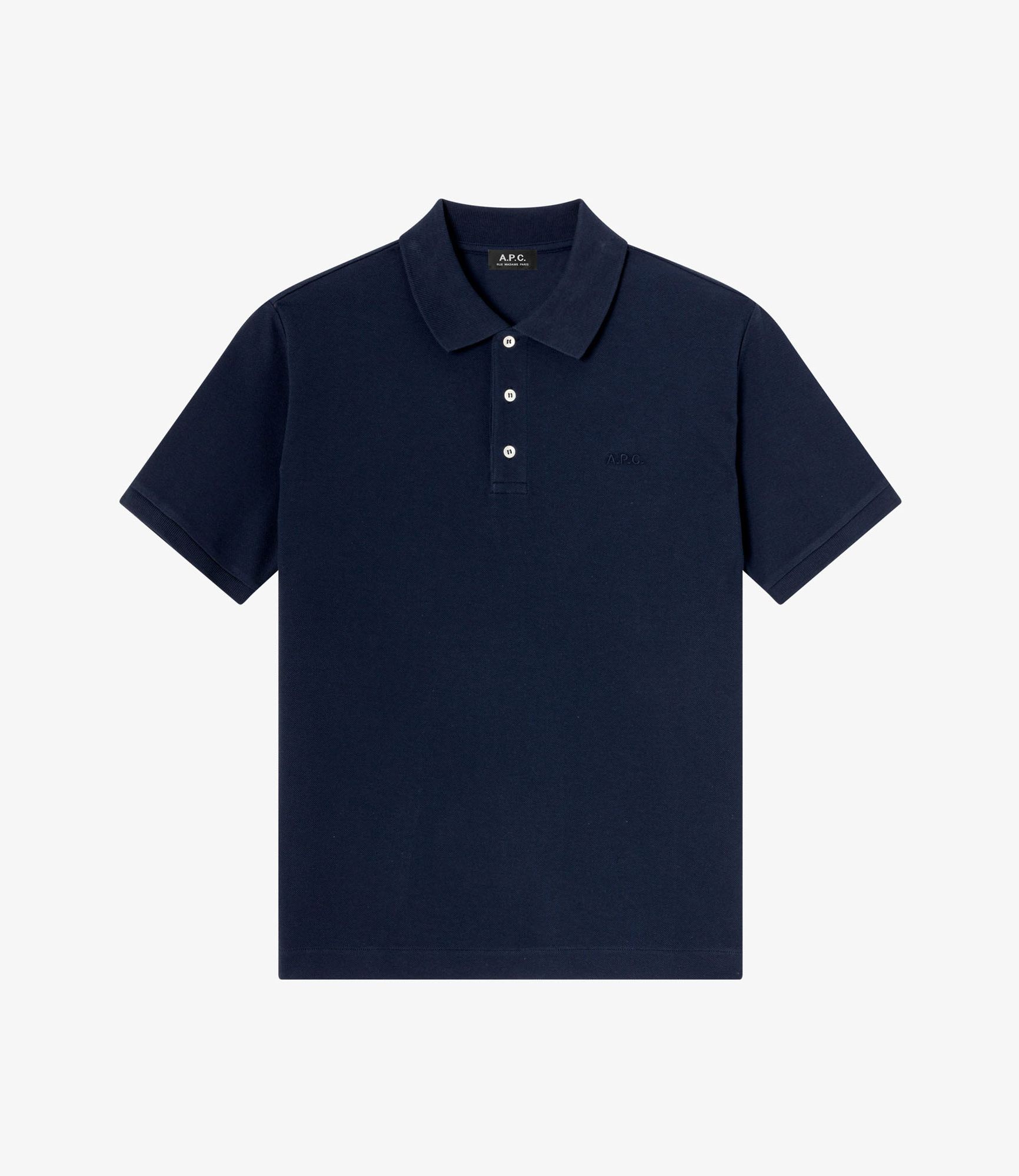 A.P.C. ポロシャツ ネイビー Sサイズ　ネイビー Joe ポロシャツ｜HOMME ｜A.P.C. | アー・ペー・セー日本公式
