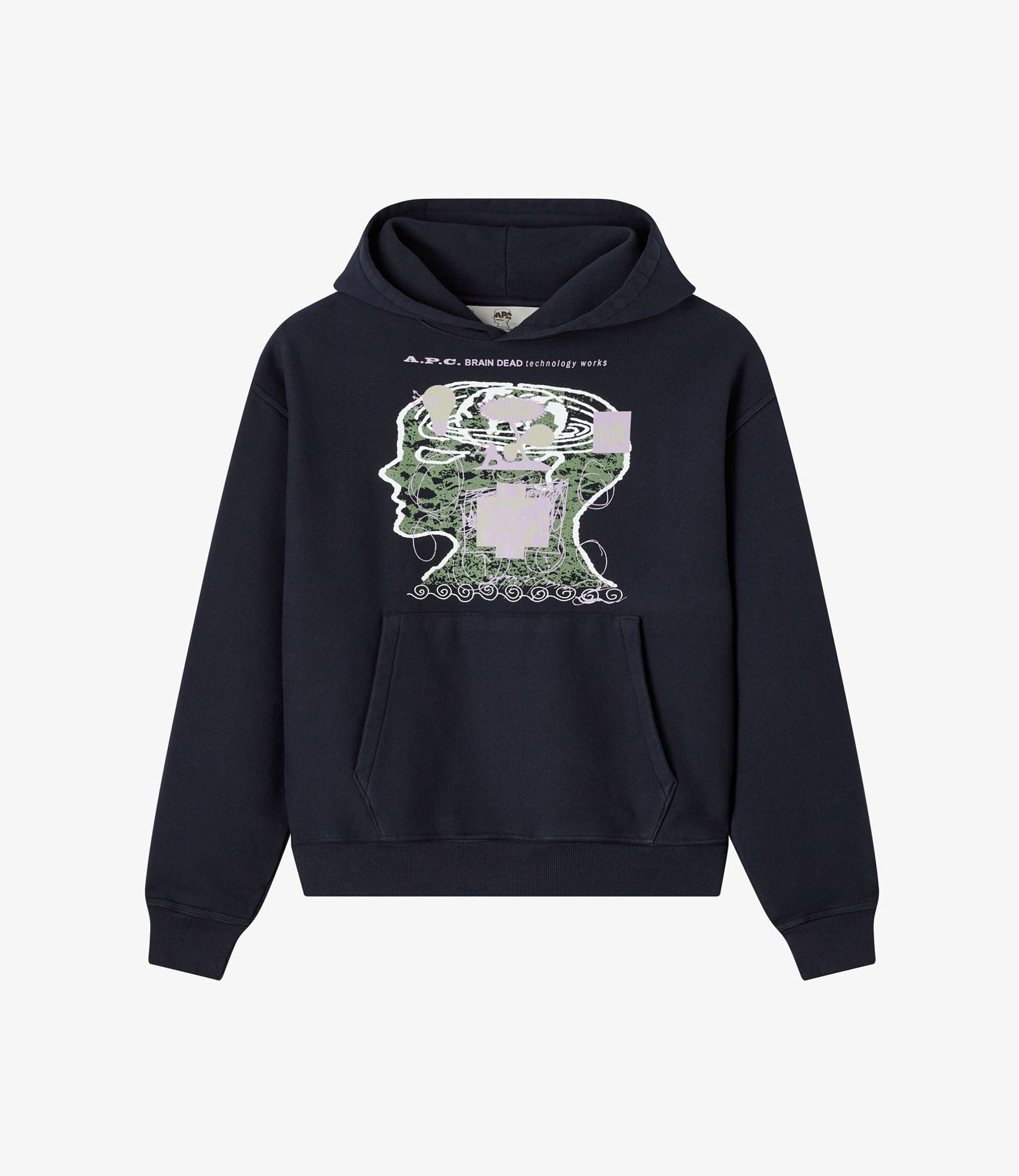 Brain Dead x A.P.C. Technology Works Hoodie｜HOMME ｜A.P.C.