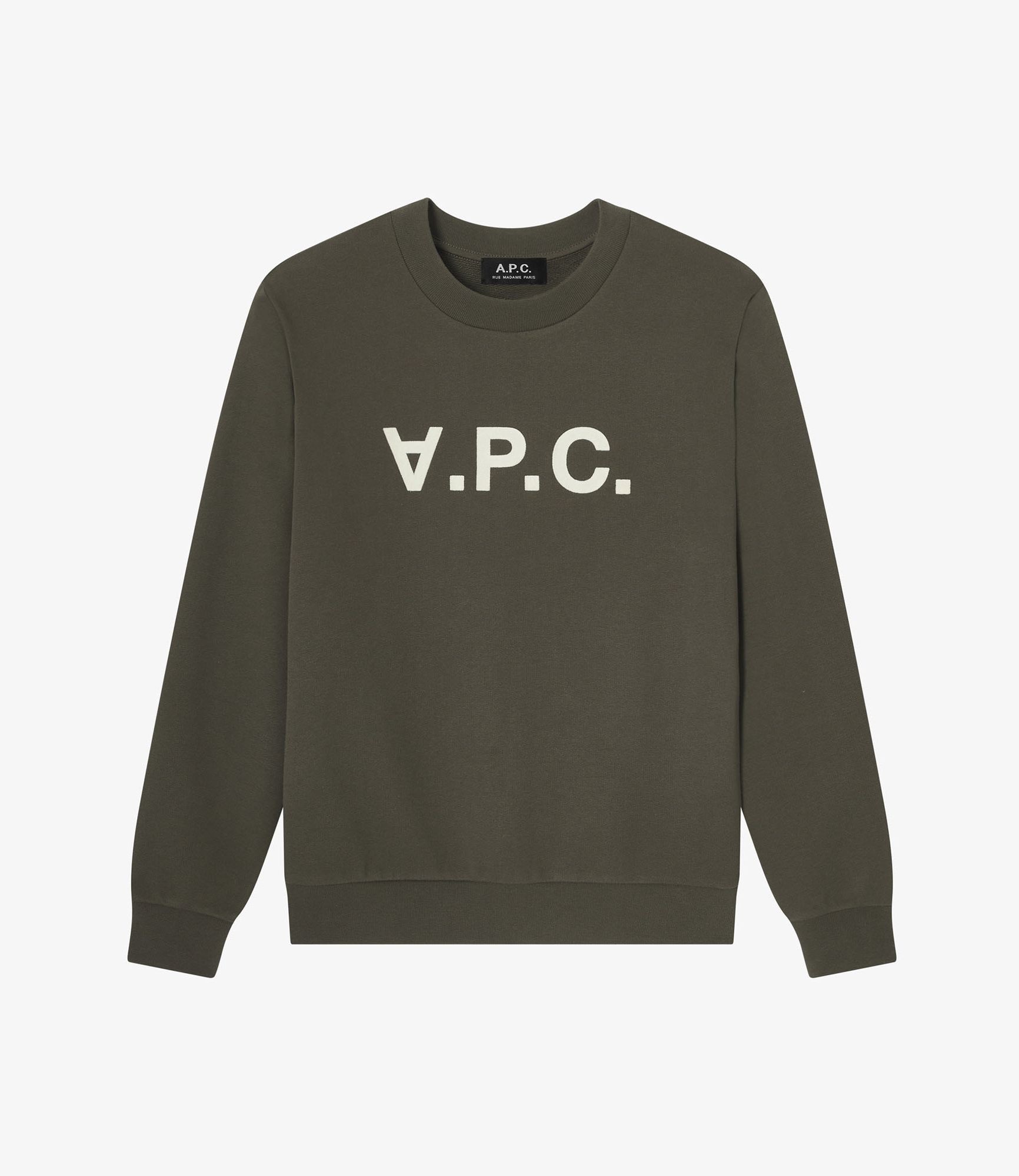 A.P.C. VPC ロゴ コットン スウェット シャツ　反転ロゴ　サイズM Standard Grand VPC スウェットシャツ｜UNISEXE / SWEATS｜A.P.C.