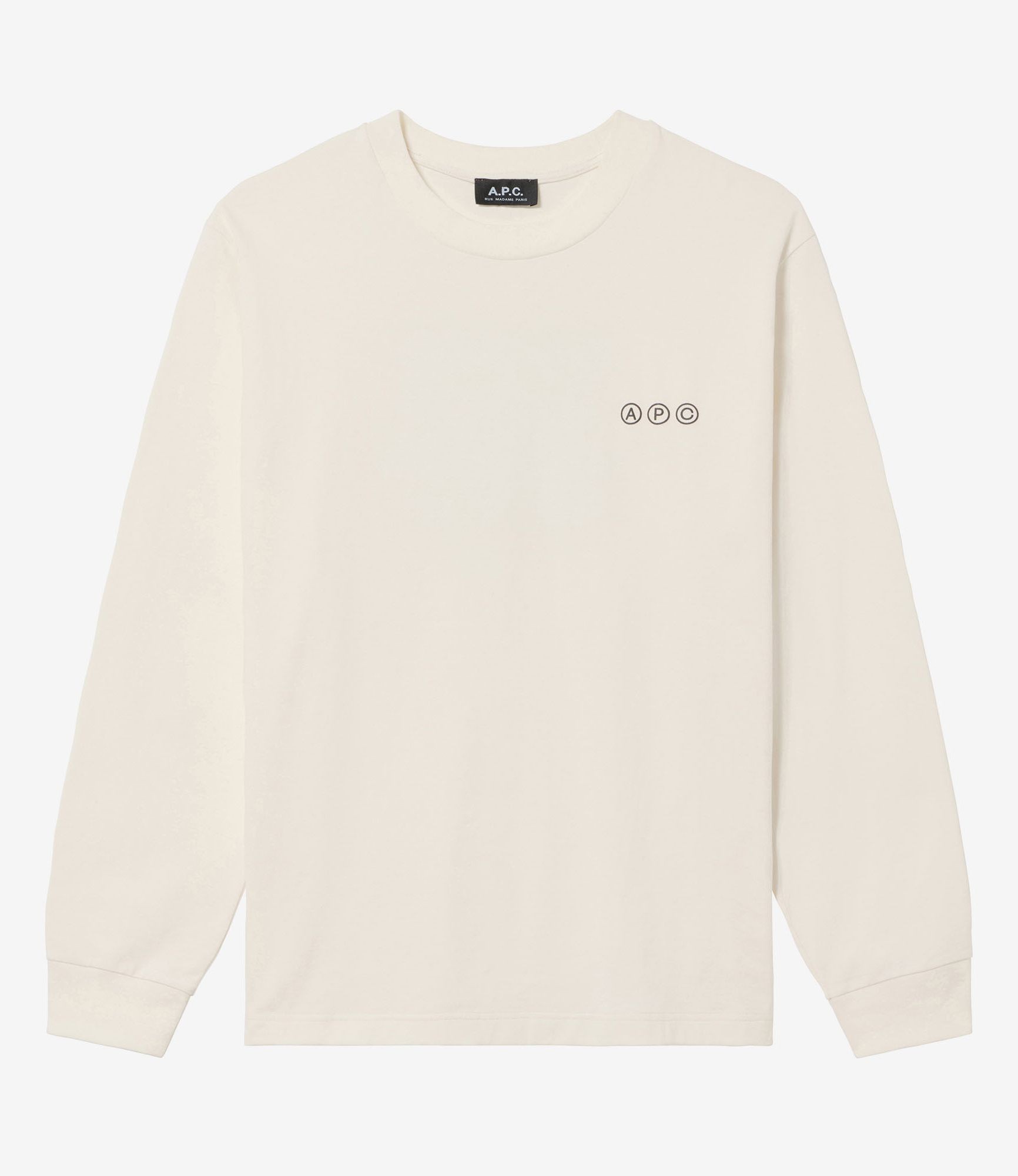 Adresse 長袖Tシャツ｜FEMME ｜A.P.C. | アー・ペー・セー日本公式